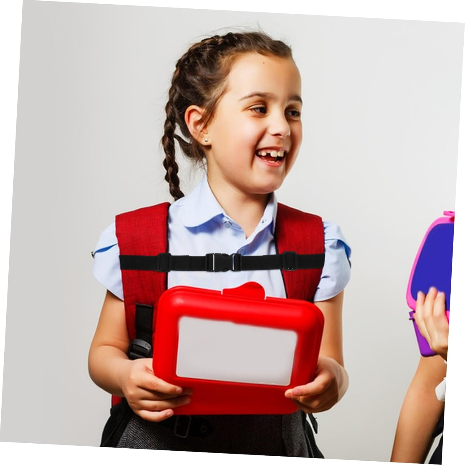 LOORGVEL 10Pcs Adjustable Backpack Chest Straps for Non Slip Design Quick Release Buckle for School Travel and Outdoor Activities Spine Protection and Stability image number 4