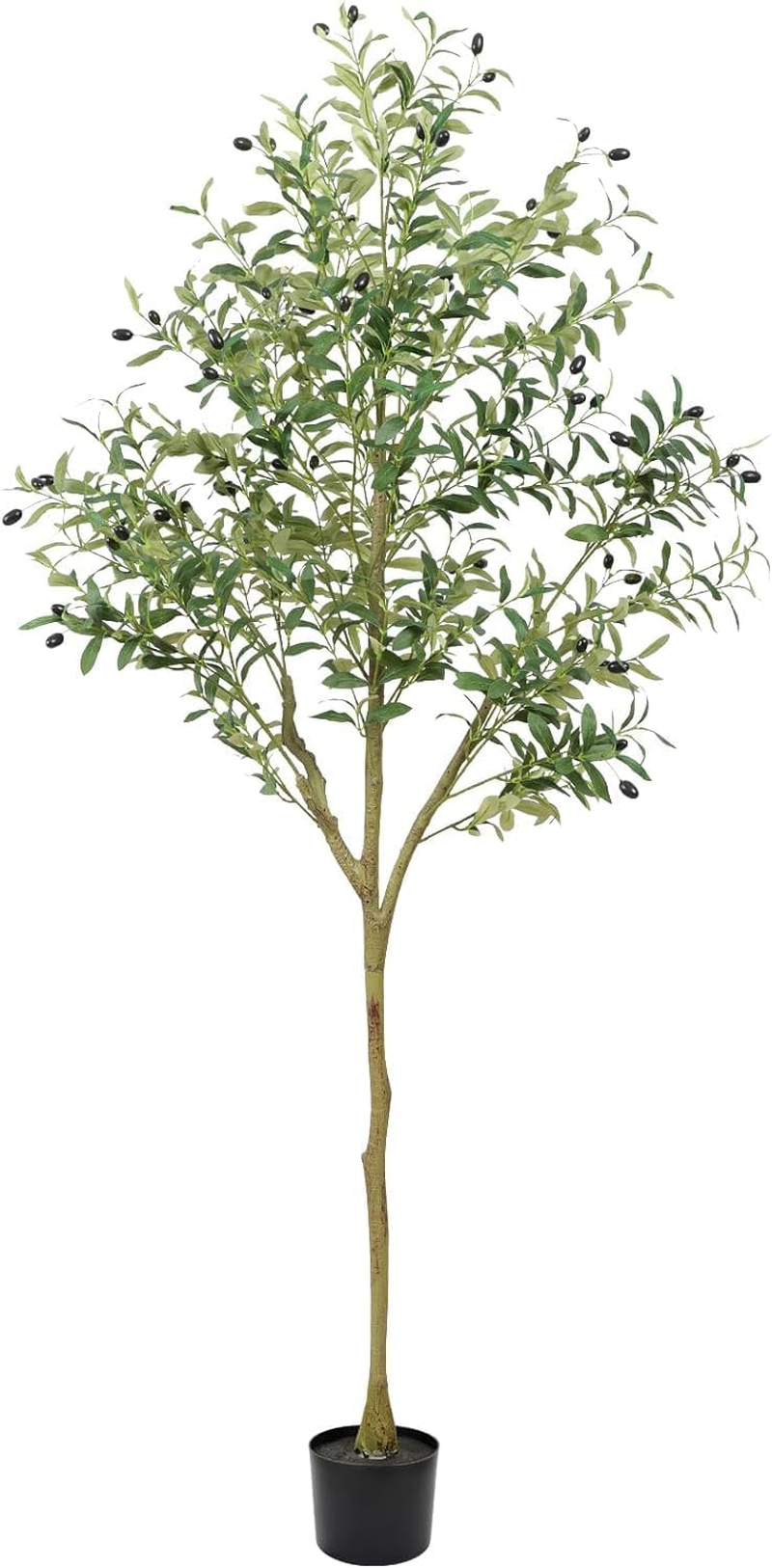Artificial Olive Tree 6FT, Olive Trees Artificial Indoor with Potted, Large Faux Olive Tree, Suitable for Modern Office Living Room Home Decor Housewarming Gift, 1 Pack image number 4