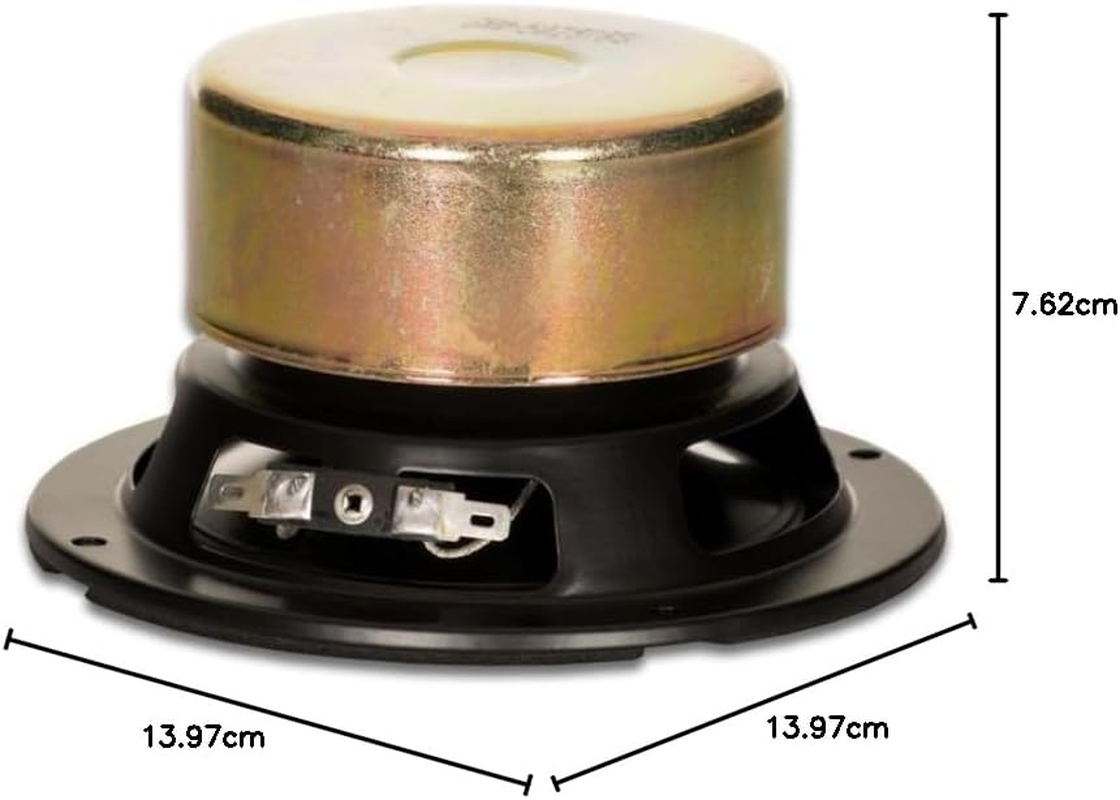 Goldwood Sound GW-5028/S Shielded 5.25" Woofer 130 Watt 8Ohm Replacement Speaker