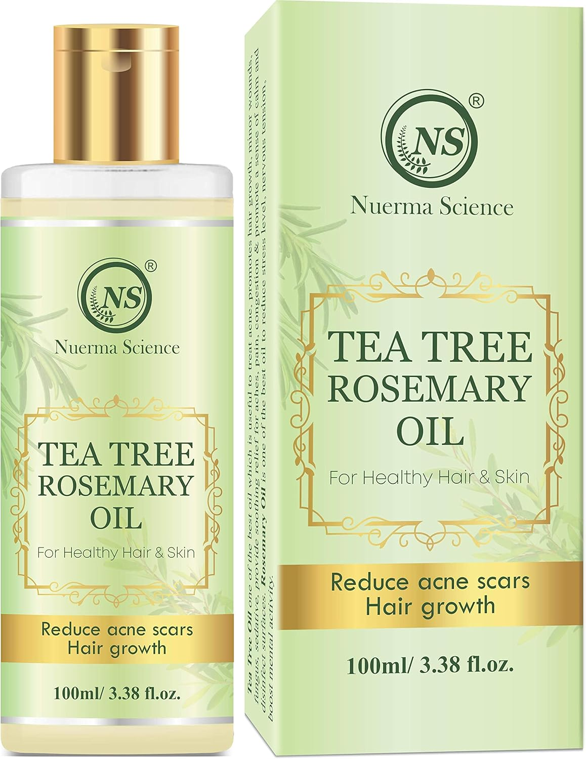 Nuerma Science Tea Tree Rosemary Hair Oil (100 ML)