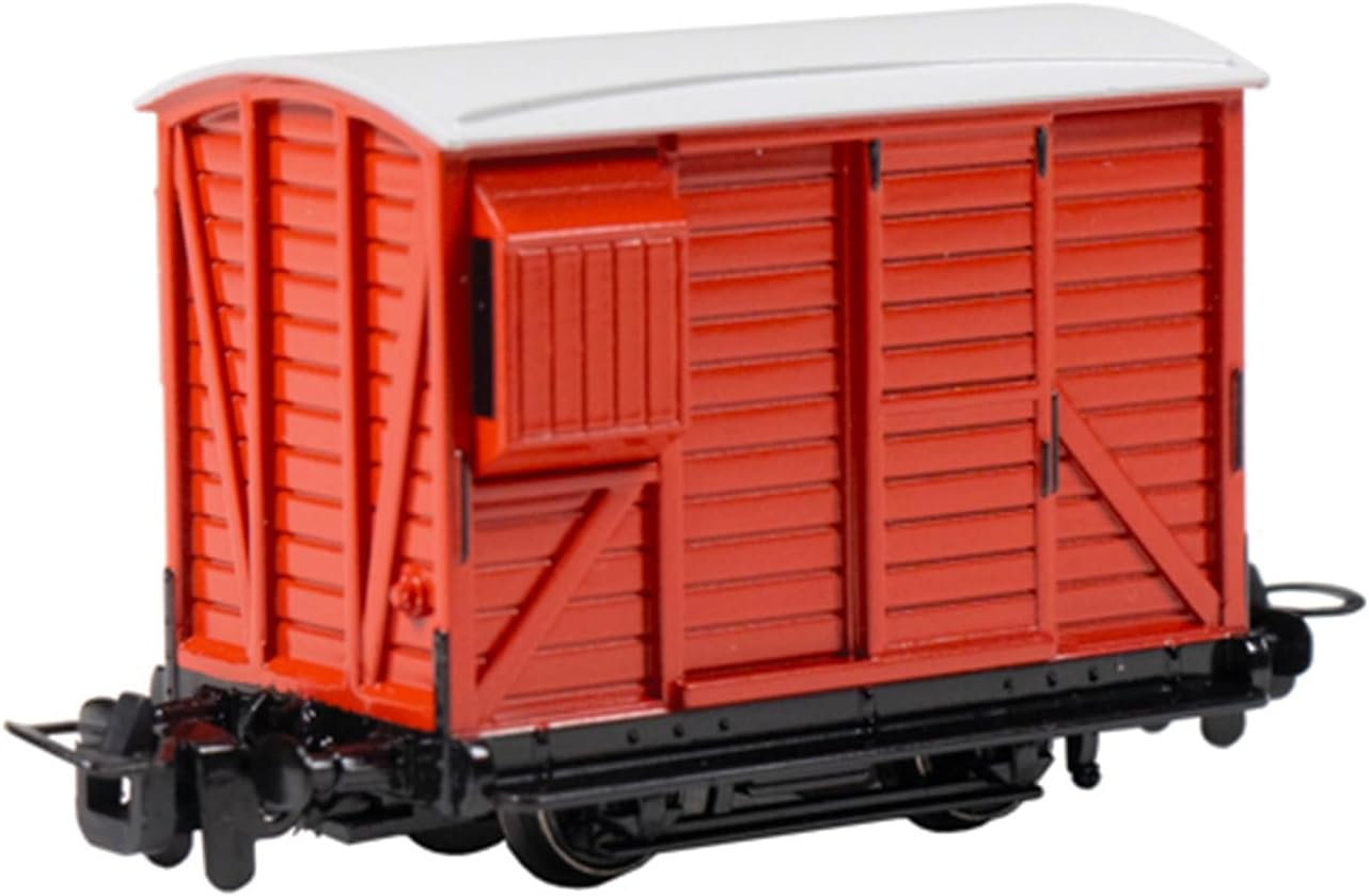 Bachmann Trains -Thomas & Friends&trade; Narrow Gauge Brake Van - RED - Runs on N Scale Track
