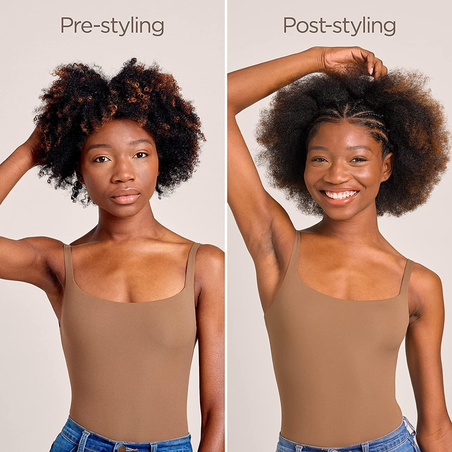 Shark XSKHD4WTCB Flexstyle Wide Tooth Comb, Blow Dryer Comb Attachment for Flexstyle Air Styling & Drying System, Styling Tool, for Curly and Coily Hair, Black image number 2