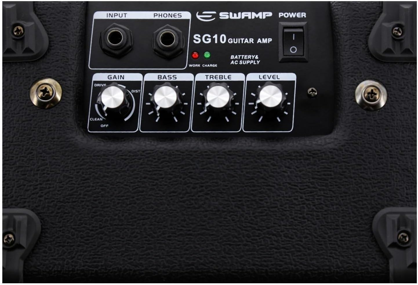 SWAMP SG10 Portable Guitar Amplifier - Battery Powered 10 Watts image number 5