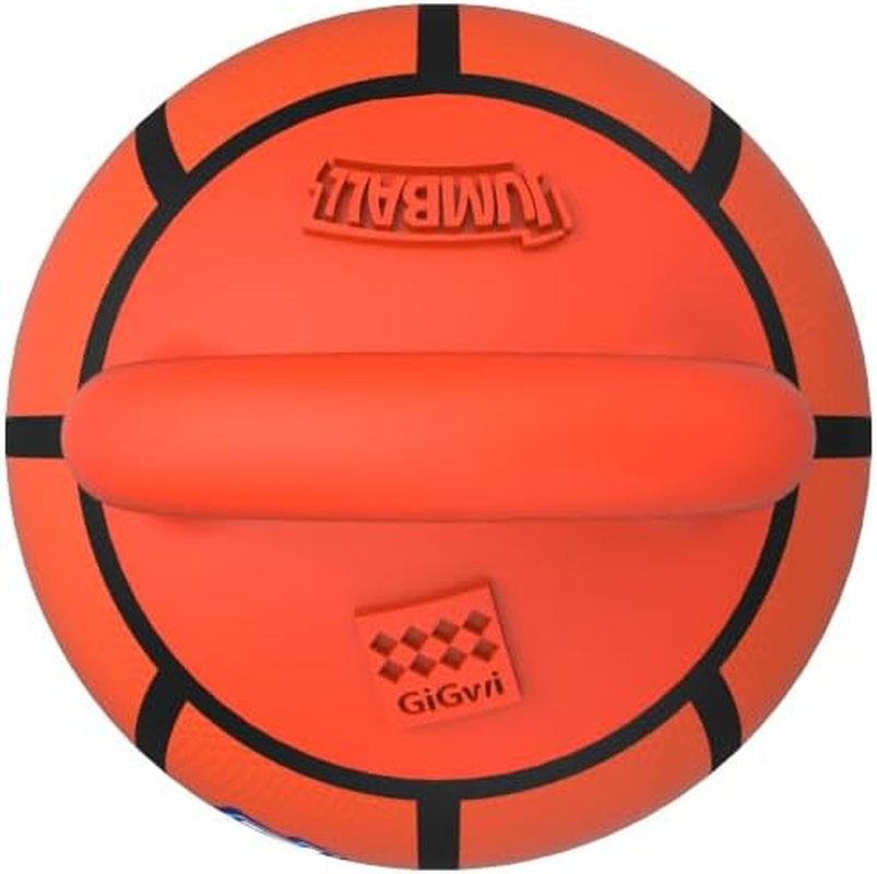 Gigwi Basketball Dog Toy, Orange image number 2