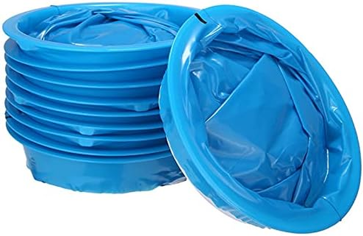 50 Sick Bags Vomit Bags Emesis Calibrated 1 Litre Infection Control Secure Tie image number 1