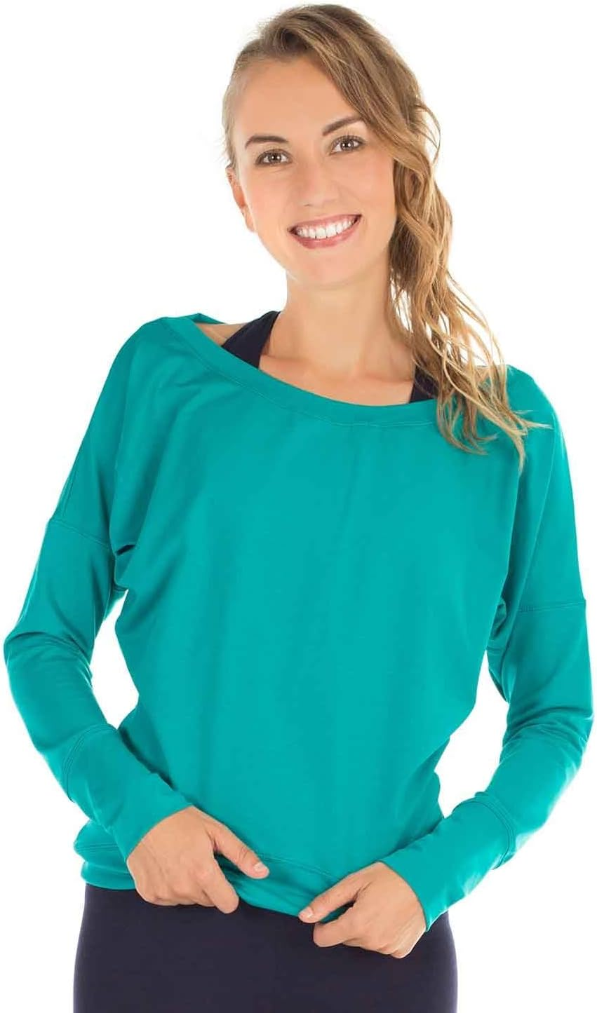 WINSHAPE Women'S Casual Sports Dance Fitness Long-Sleeved Shirt, Womens image number 3