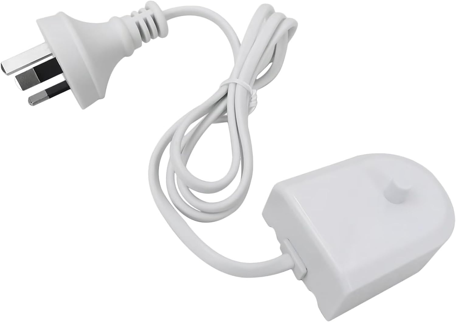 Charger Base for Philips-S Sonicare, Electric Toothbrush Charger HX6100 Replacement for Philips-S Sonicare Kids/Protective Clean 4100 5100 5300 HX3000 HX6000 HX8000 - White Power Cord 3-Plugs image number 3