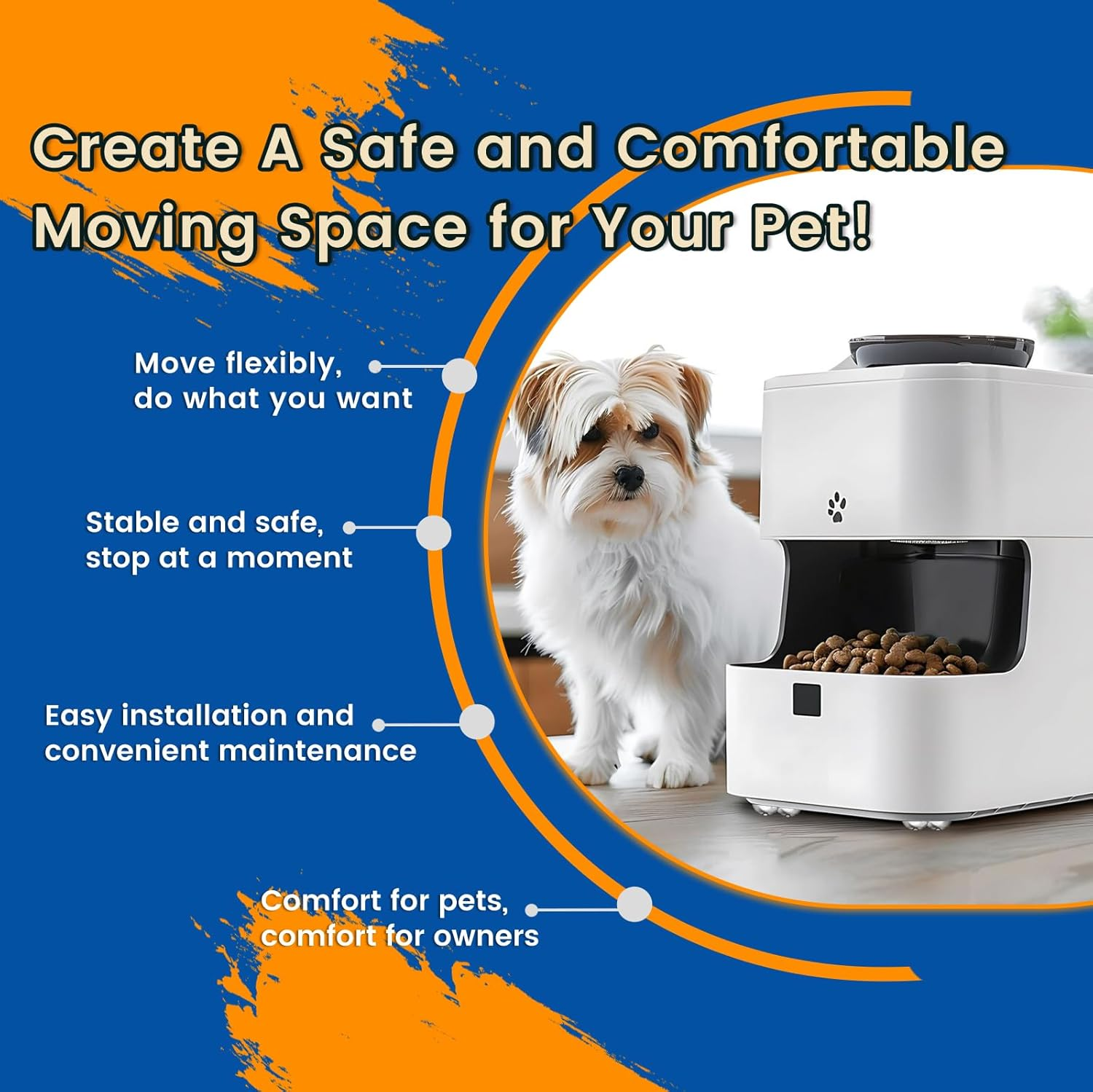 Self Adhesive Caster Wheels, Appliance Rollers for Kitchen Appliances, 360&deg; Swivel Universal Wheel Mini Ball Transfer Roller for Storage Box, (With 4 Ball Bearings, Clear, 8 PCS)