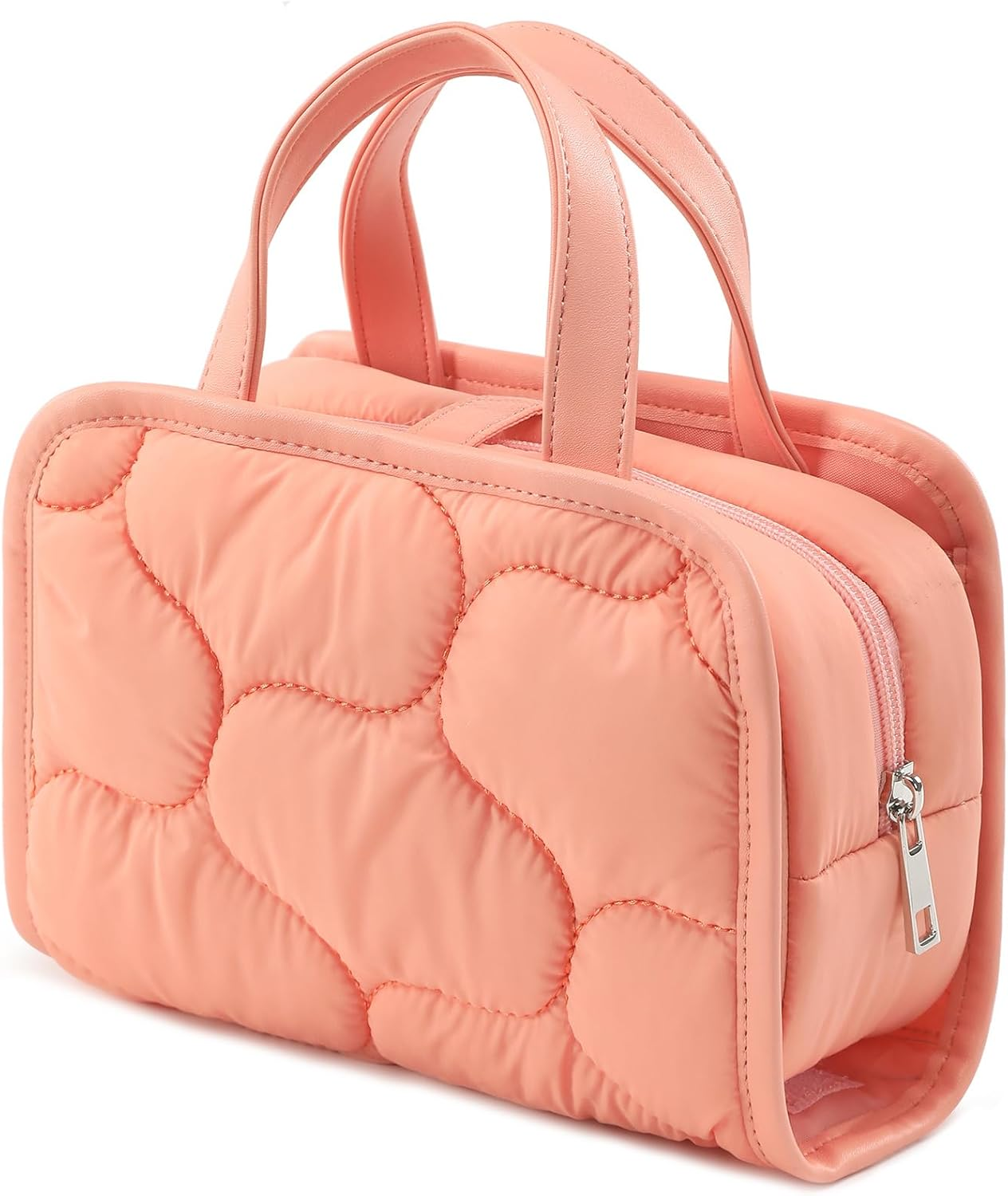 Vanfn Cosmetic Bags, Travel Makeup Bag Toiletry Bag for Girls, Cosmetic Bag, Waterproof Zipper Pouches for Airline Travel, Toiletries, Bathroom & Organizing P.Travel Series image number 2