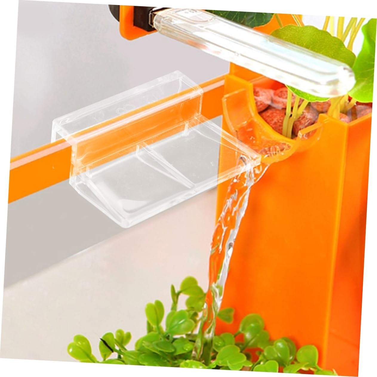 SUPVOX Aquarium Lid Clips 6Mm 12 Pcs Acrylic Fish Tank Lid Holder Sturdy Cover Rack image number 3