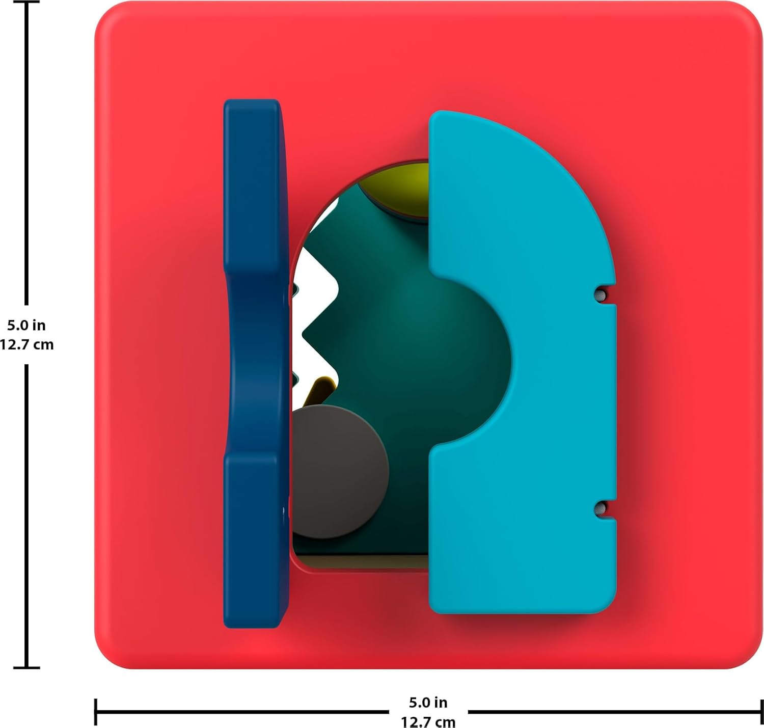 Fisher-Price Baby Toy, Wooden Activity Cube for Fine Motor Skill Developmental Play for Infants & Toddlers Ages 6+ Months image number 4