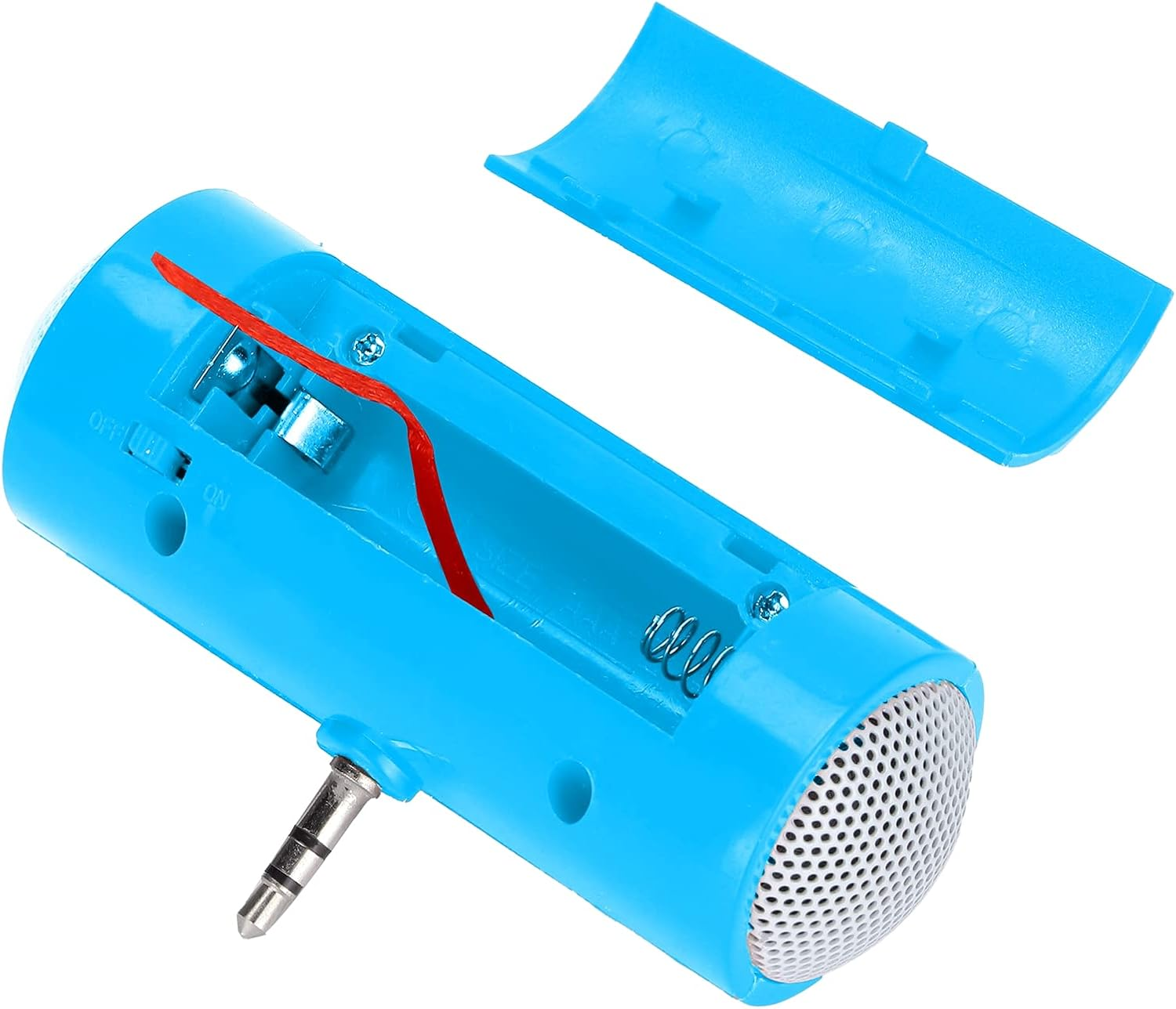 Wireless Mini Speaker, Portable, Clear Sound, Compatible with Mobile Phones and Tablets (Blue)
