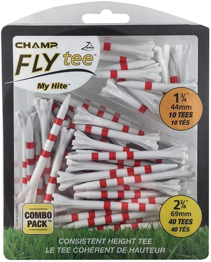 Champ Zarma Flytee My Hite 2-3/4" & 1-3/4" Combo Pack - Red Stripes