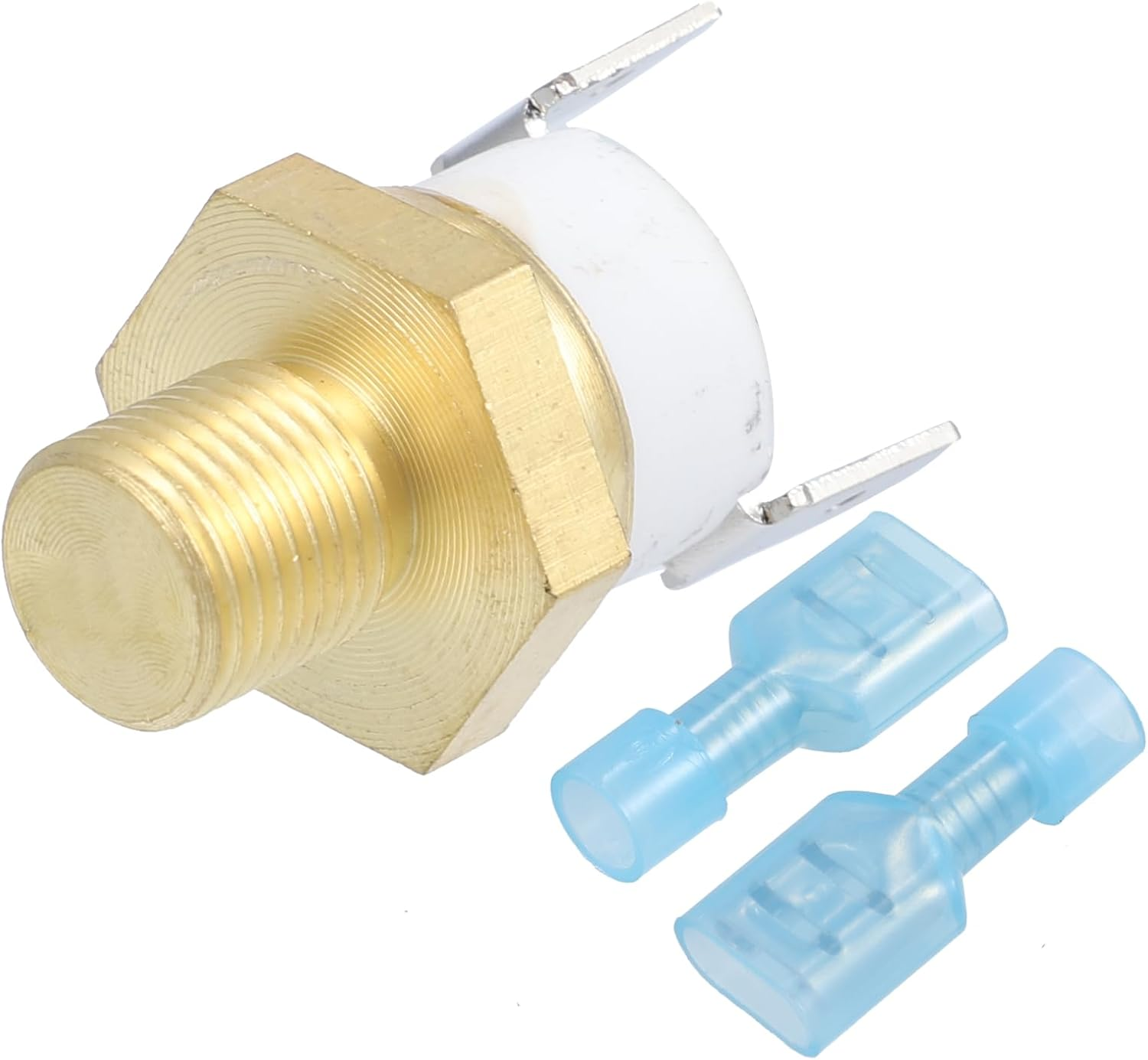 X AUTOHAUX Universal Automotive Radiator Engine Cooling Fan Temperature Thermo Sensor Switch 1/8'' NPT 155-170 Degrees on 135 Degrees Off image number 5