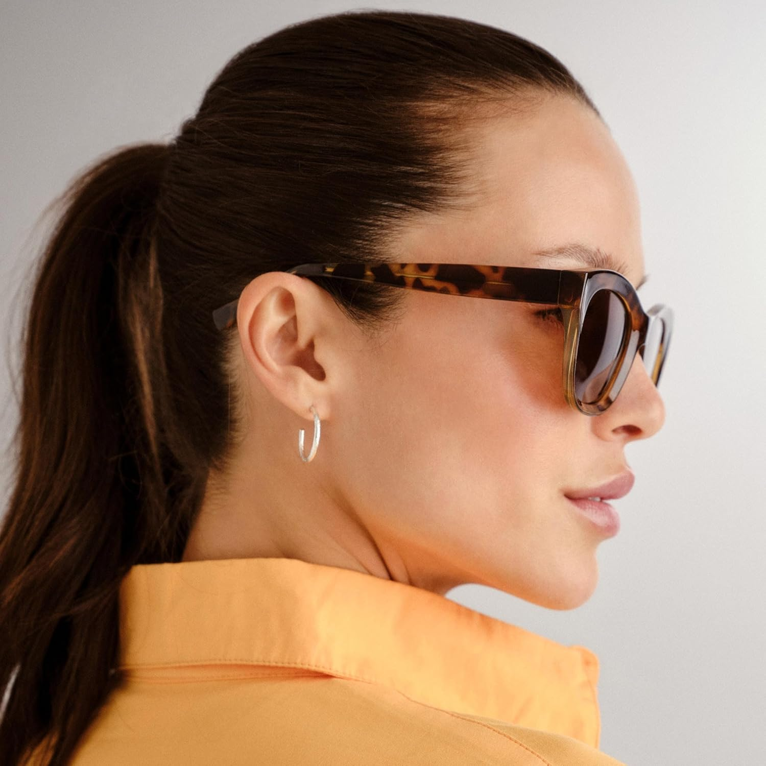 Cancer Council Female Belair Milky Tort D-Frame Sunglasses image number 1