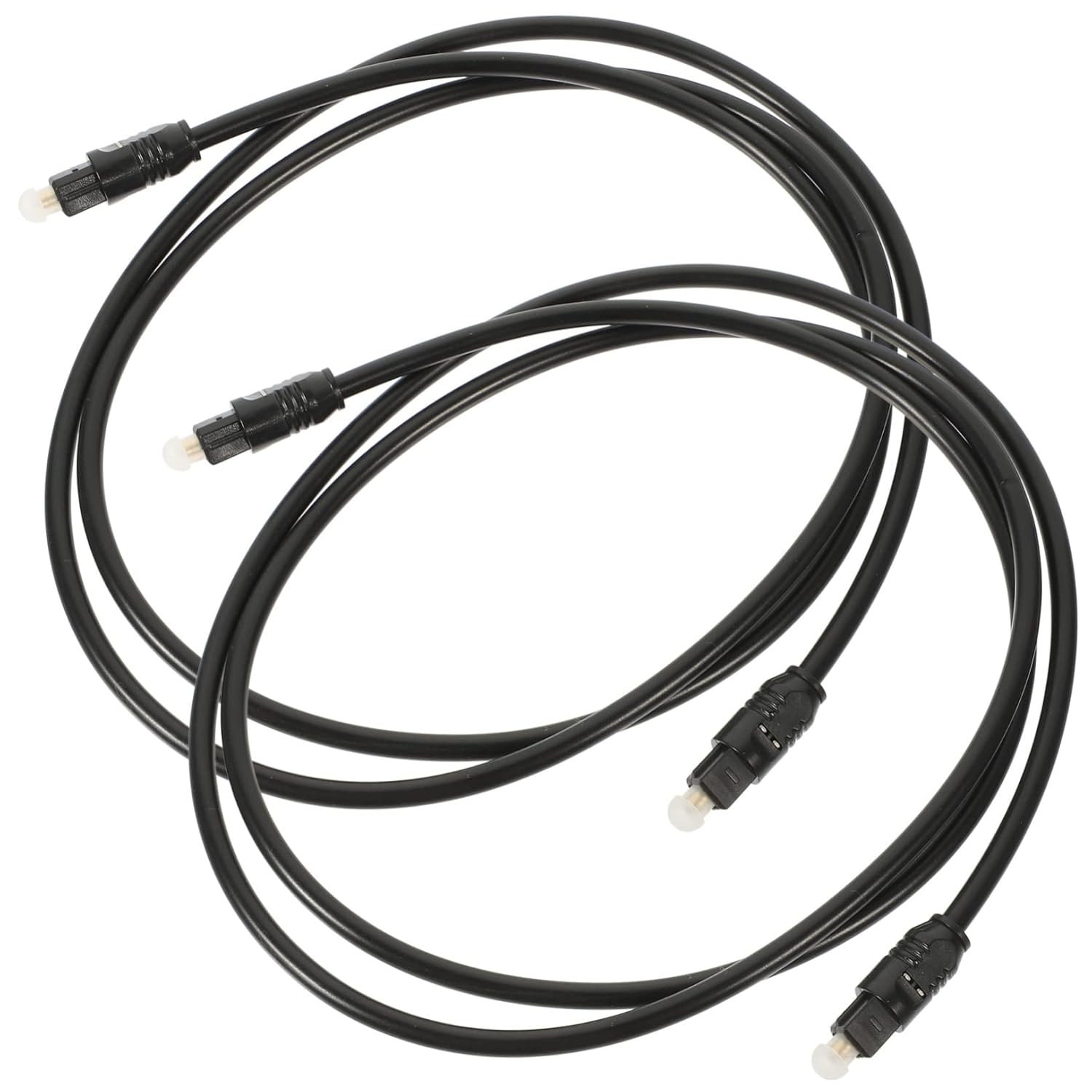 LIFKICH 2Pcs Optical Digital Audio Cable Fiber Audio Cable for Tv and Sound Bar High-Speed Transmission Fiber Easy Installation for Home Theater Systems image number 6