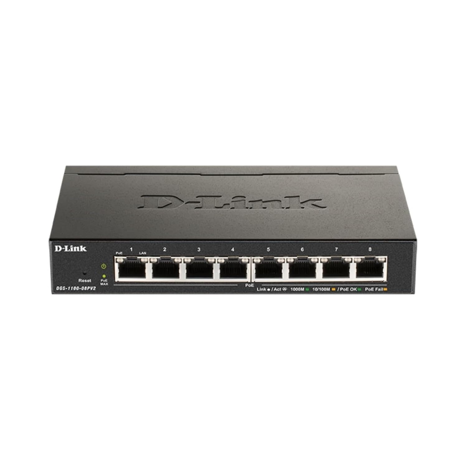 D-Link Smart Managed Poe Switch Enhanced Security, and Energy-Efficient Performance (8-Port Poe Smart Switch) image number 1