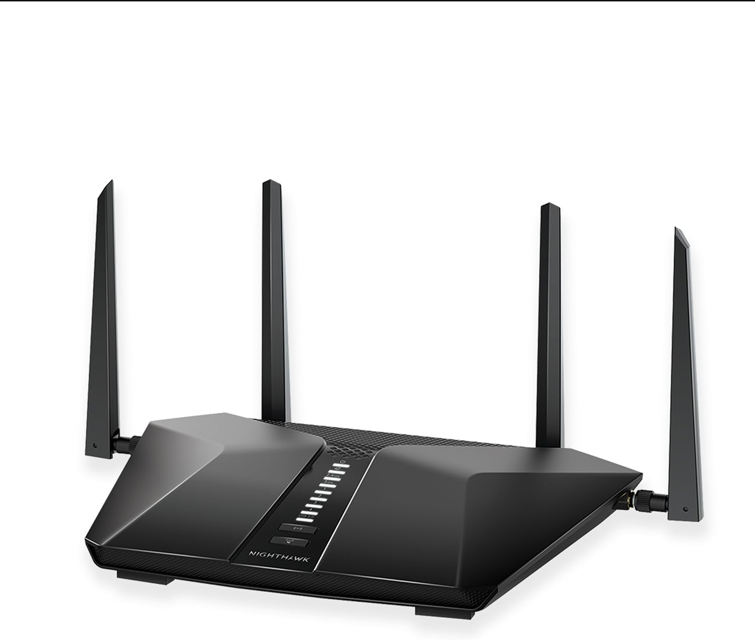 NETGEAR RAX50-100APS AX5400 Nighthawk 6-Stream 5.4Gbps Dual-Band Wifi 6 Router, Black image number 1
