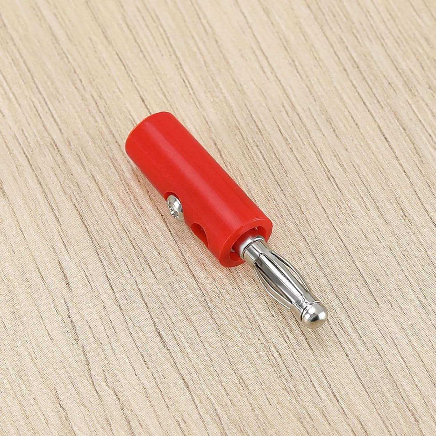 SNOKAY 5 Colors Alligator Clips with 4Mm Banana Plugs 220V 30A Full Insulated Automotive Car Battery Alligator Clips Electrical Test Clips for Multimeter Test Leads, Pure Copper and PVC Material image number 2