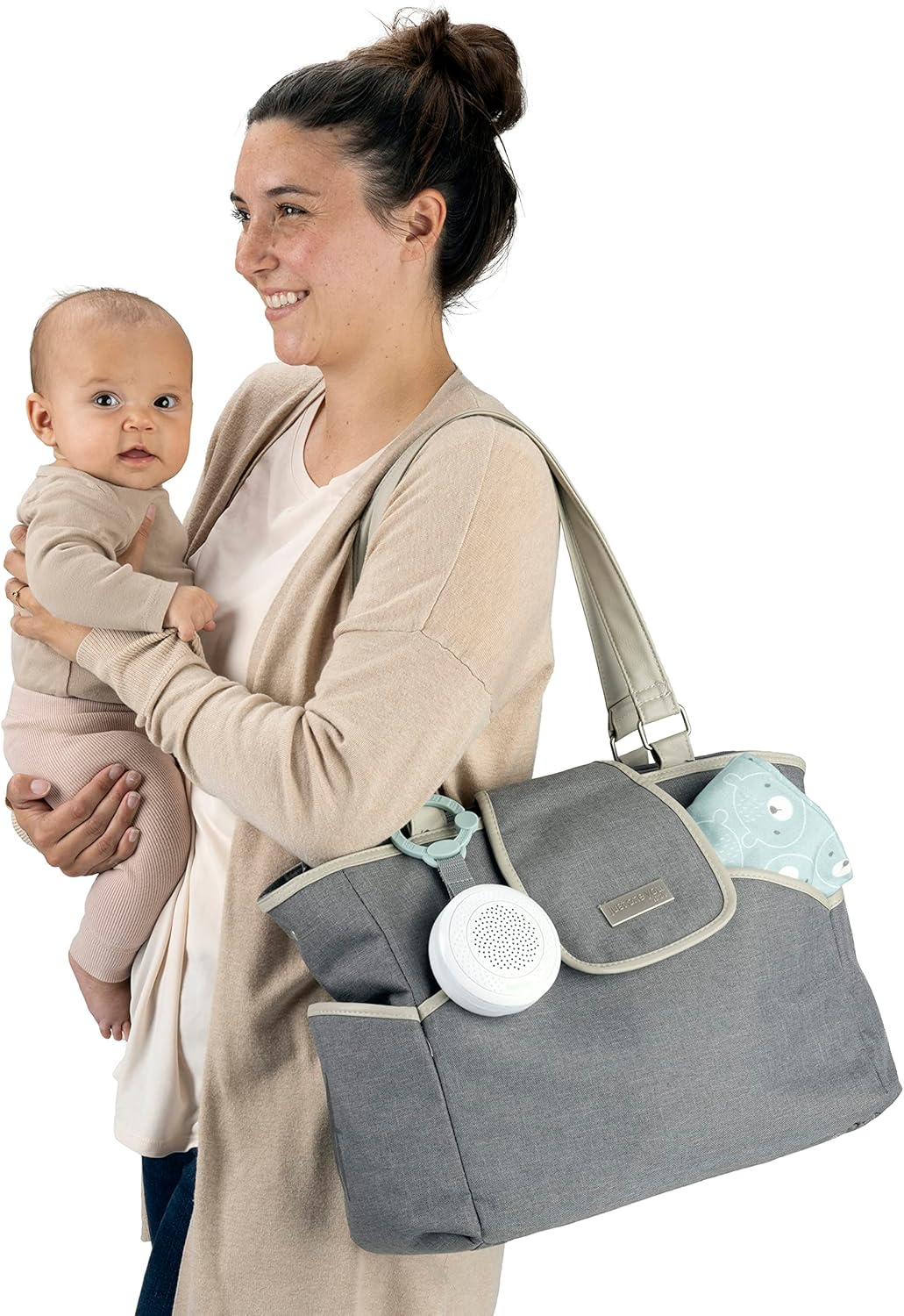 Ingenuity Pock-A-Bye Baby Soother and Bluetooth Speaker, Stream Music or Preloaded Playlists image number 3