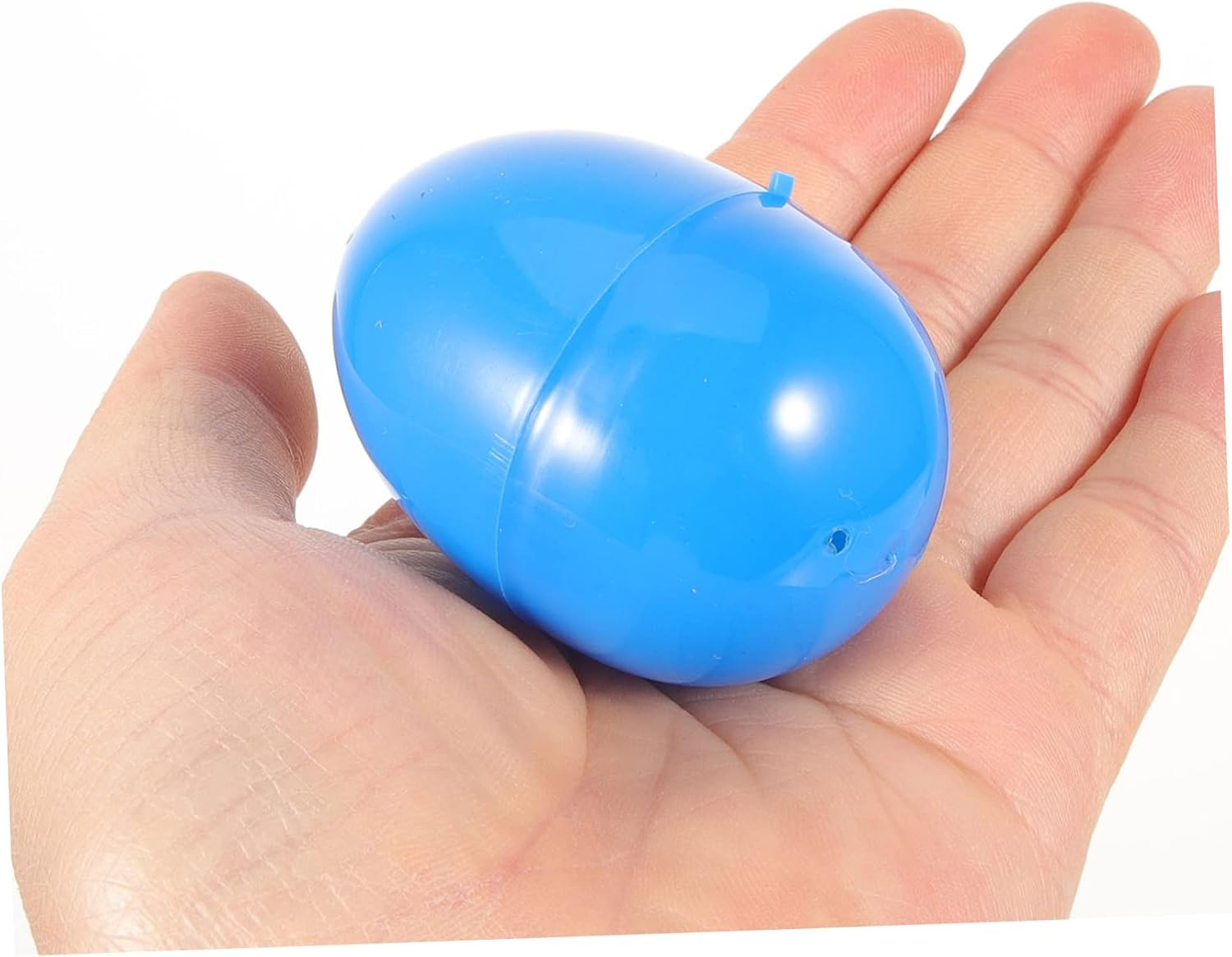 Gatuida 50Pcs Fillable Plastic Easter Eggs Empty Egg Decorations for Easter Party Supplies Present Boxes and Egg Hunt Ornaments for Activities and Classroom Prizes image number 5