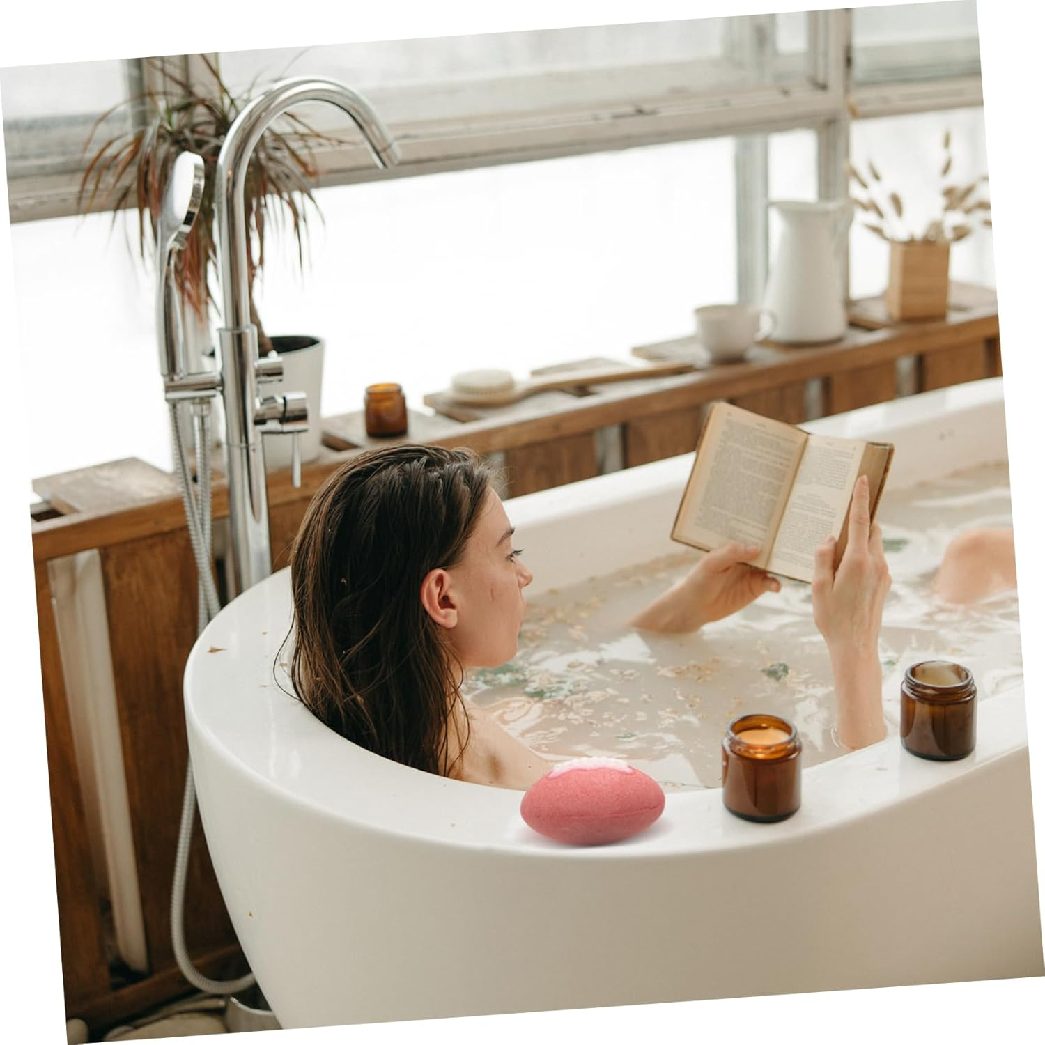 COLLBATH 3Pcs Fragrance Bath Salt Bombs Bubble Bath Salt Sea Boys and Girls Bombs image number 5