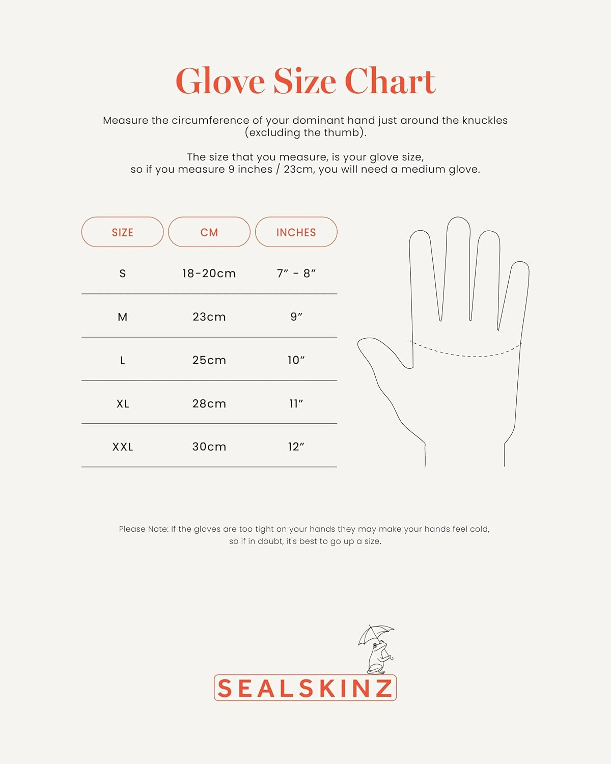 SEALSKINZ Unisex-Adult Acle Water Repellent Nano Fleece Glove image number 4