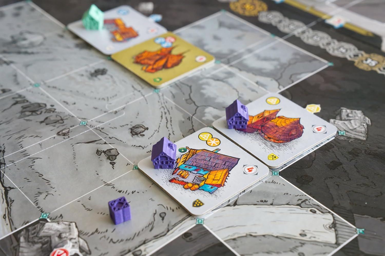 Czech Games Edition Kutna Hora - the City of Silver Board Game for 4 Players, Ages 13+ image number 2