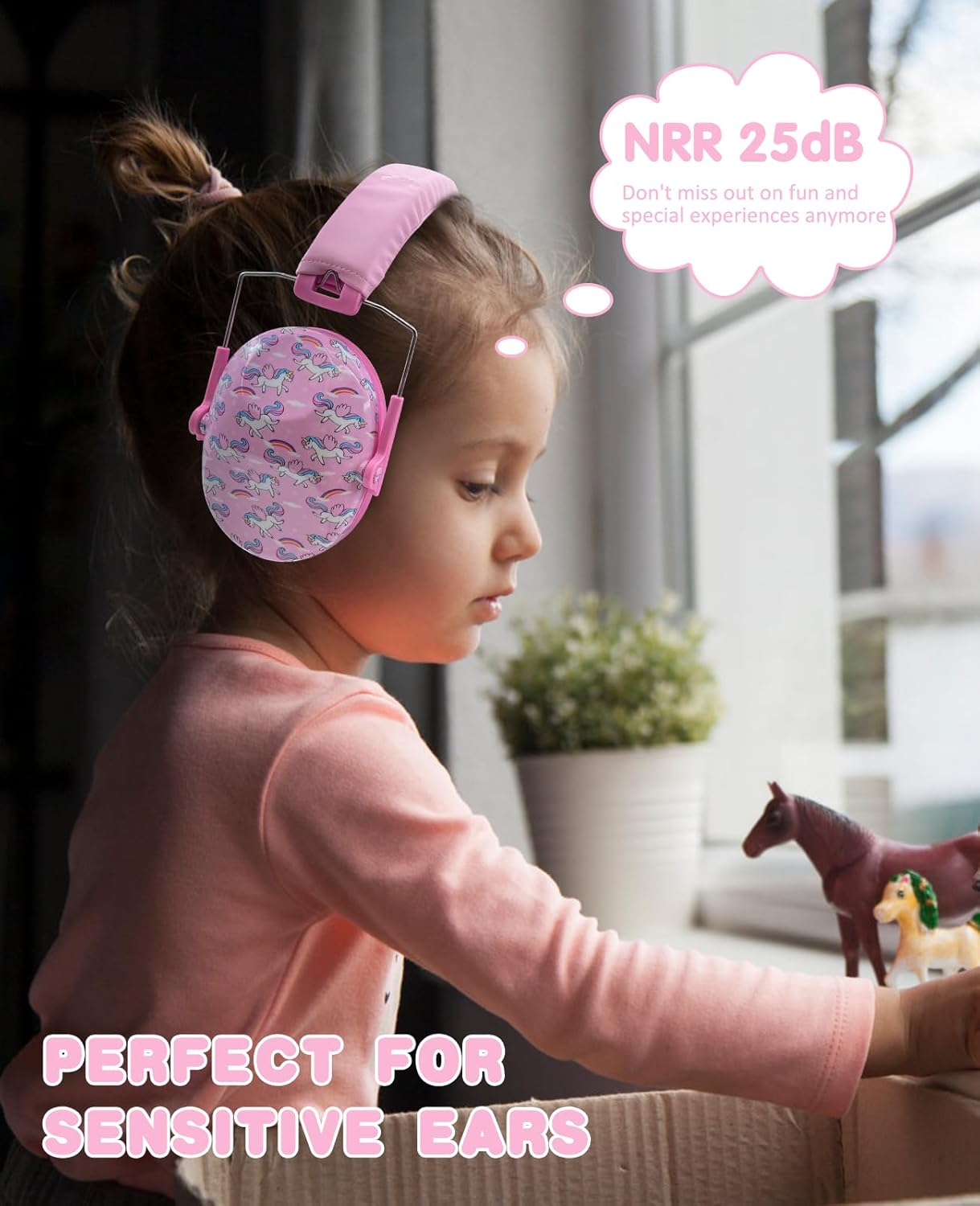 PROHEAR 032 2 Pack Kids Hearing Protection Safety Ear Muffs with Travel Bag, NRR 25Db Noise Reduction Childrens Earmuffs image number 5