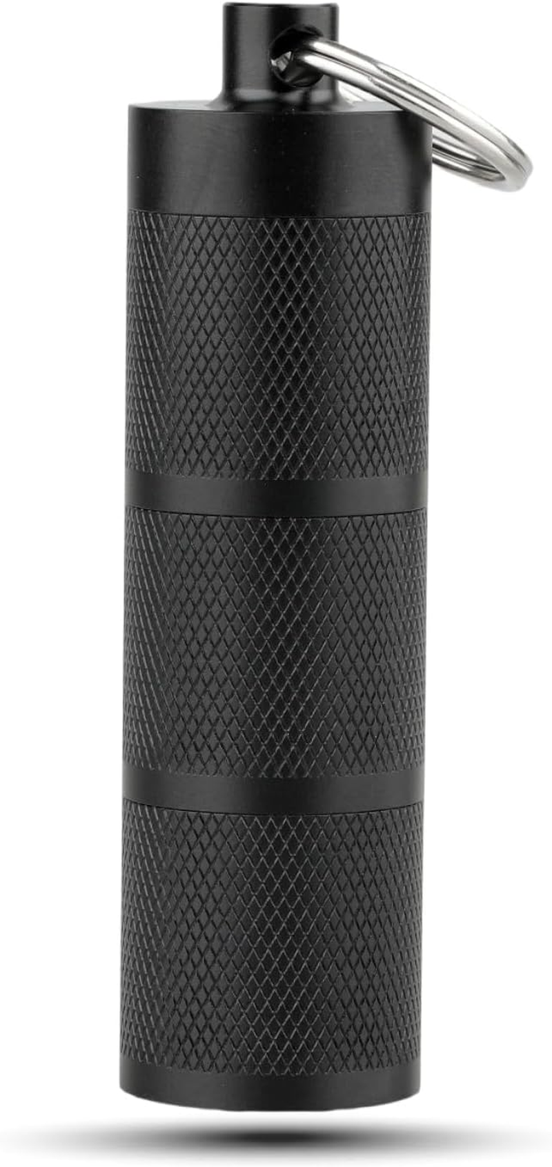 Small Pill Box, 3 Compartment Metal Pill Case, Pills Organizer Daily, Emergency Medicine Holder, Pills Storage Container with Mirror, Ideal for Purse, Travel, Outdoor, Gym, Bronze