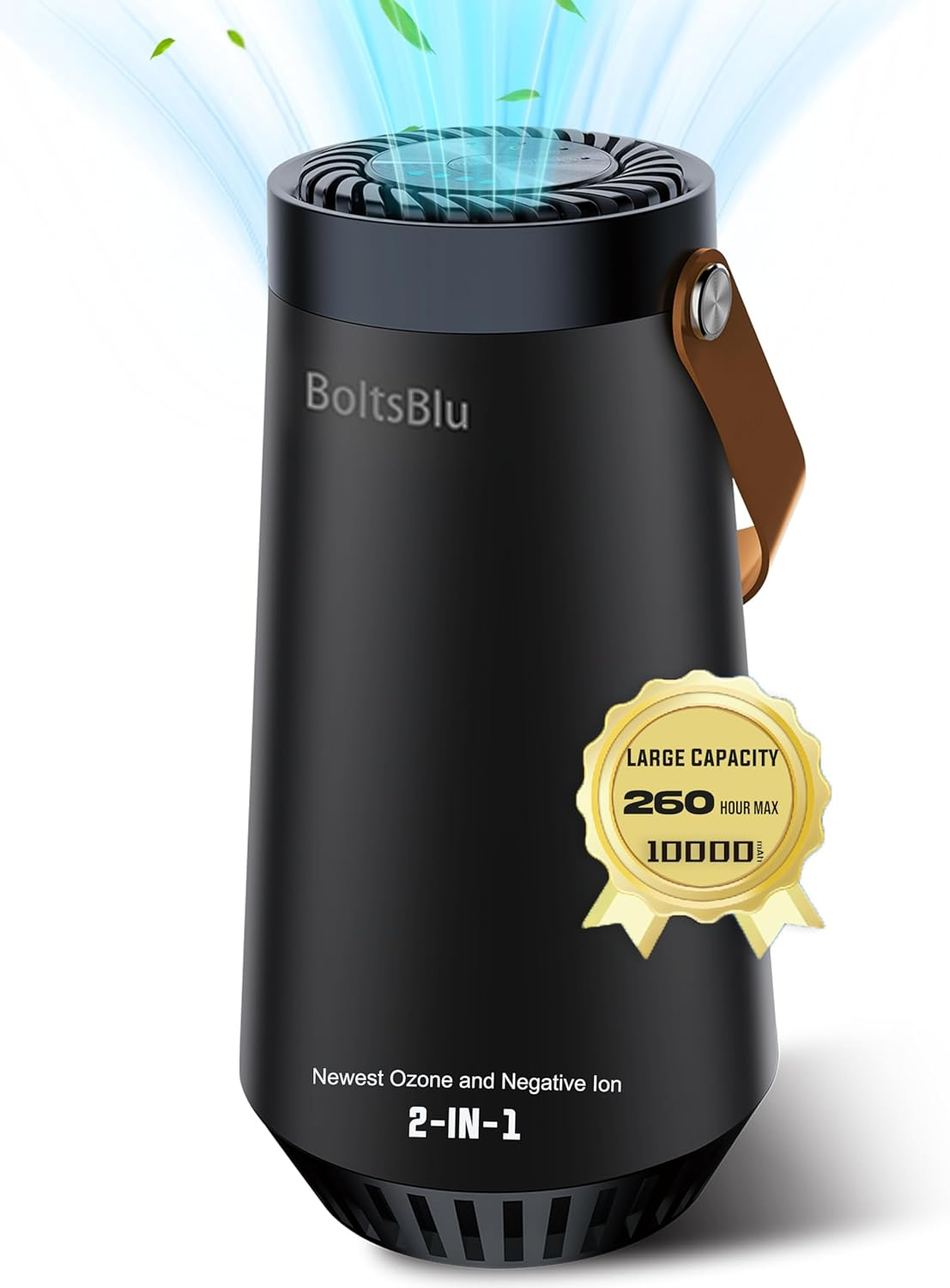 Car Air Purifier, Ozone Generator and Negative Ion 2-In-1 Machine for Home,Bedroom to Remove Odor,Smoke Smell,Dust, Pet Dander, Room Deodoriser, No Hepa Filter,Mini Portable Size, image number 4