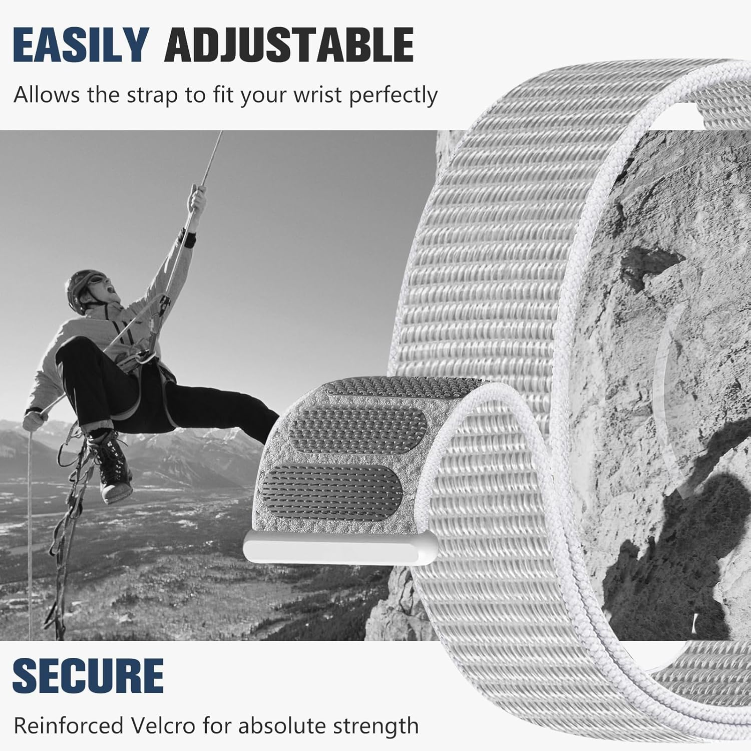 Ouwegaga 20Mm Watch Band Compatible with Garmin Vivoactive 6 5 3/Forerunner 245/645, 22Mm Watch Band Compatible for Garmin Venu 3/Venu 2/Vivoactive 4 45Mm/Forerunner 255/265, Soft Nylon Sport Strap image number 1