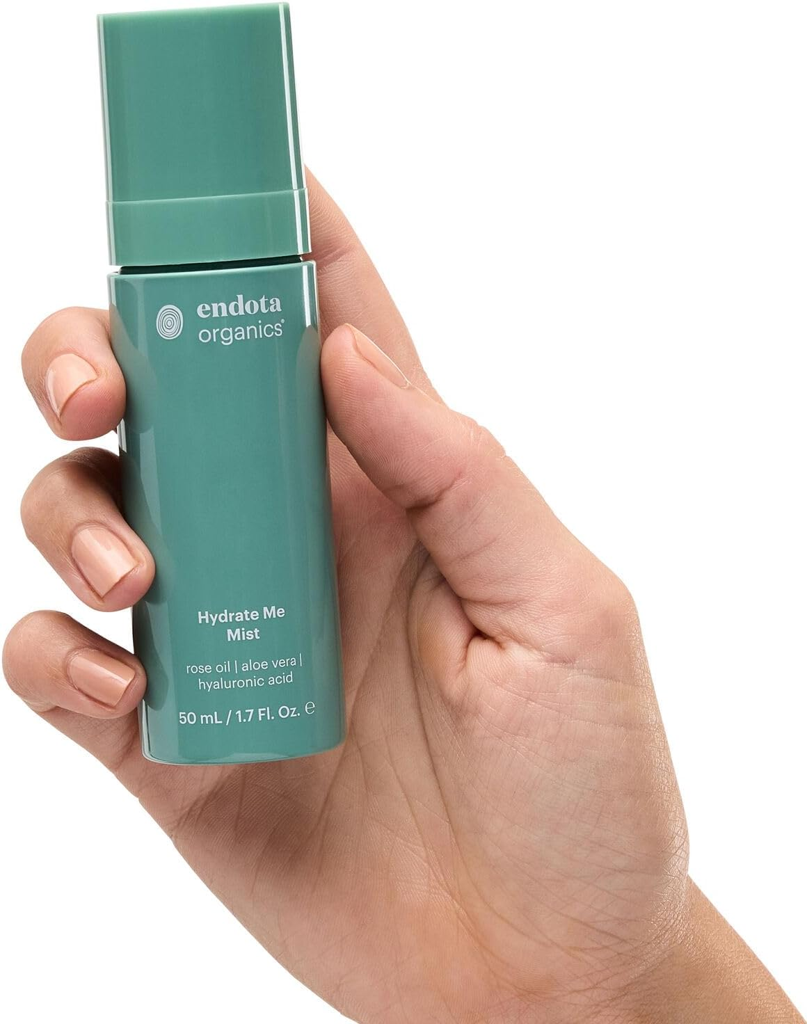 Endota Organics Hydrate Me Mist with Hyaluronic Acid 50 Ml, a Rose-Infused Facial Mist to Boost Your Skin and Your Spirits.