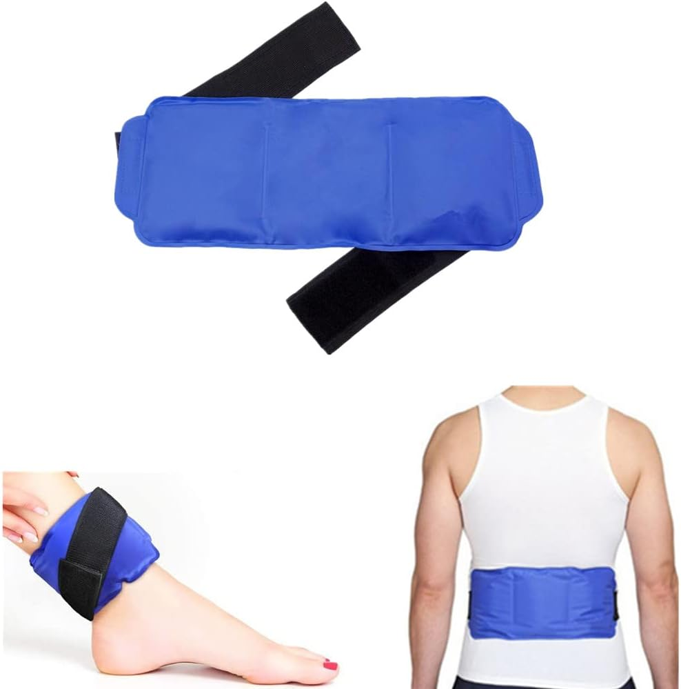 Reusable Hot Cold Packs Alleviate Joint Pain, Muscle Soreness and Inflammation,Adjustable & Flexible Therapy for Knees, Back, Elbows, Wrists and Legs(1Pc) image number 3