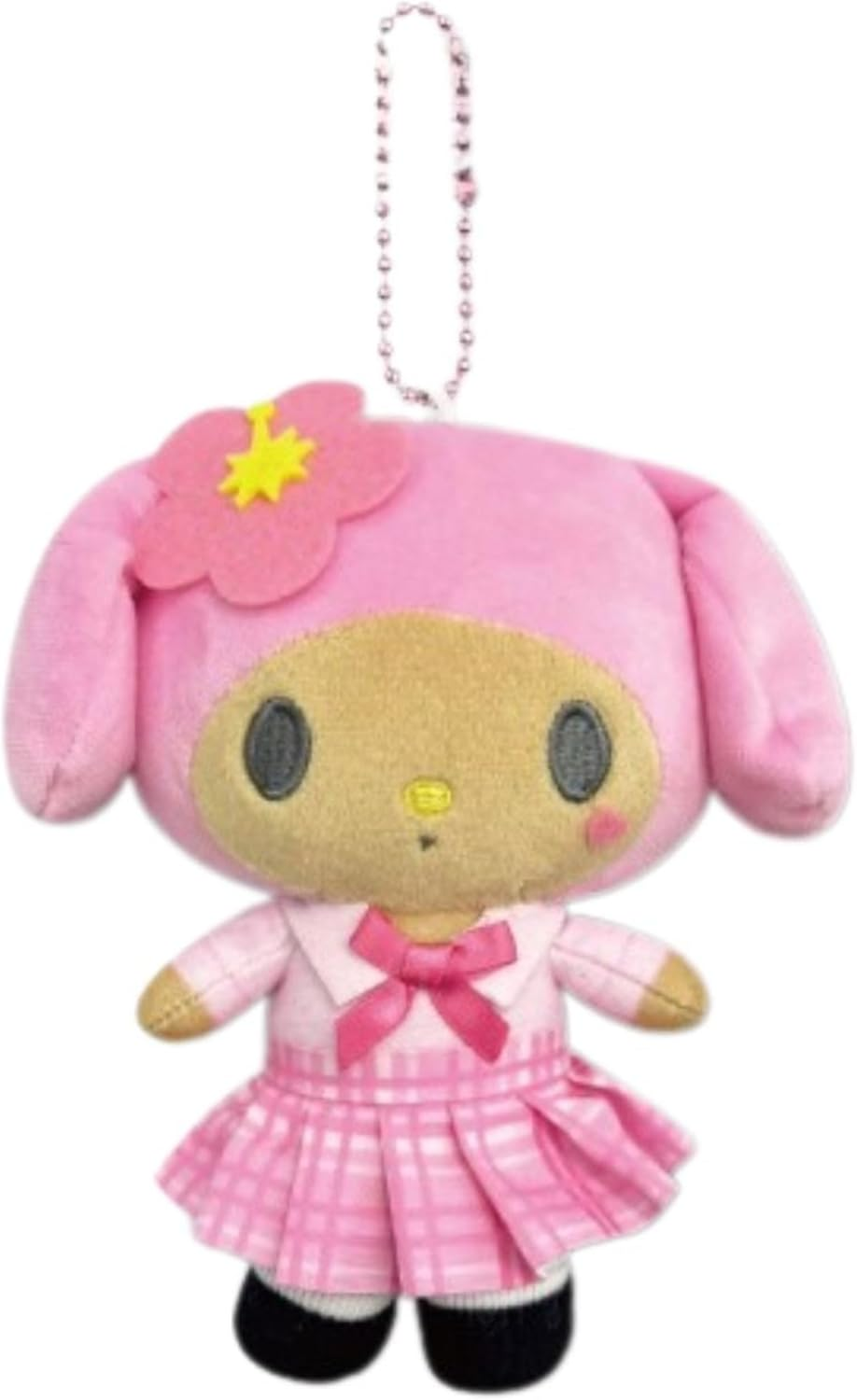 Hatayama Shoji Sanrio Gal Series 63202852 Mascot Pouch, Gal 2, My Melody, Brown, Approx. 5.9 X 3.9 Inches (15 X 10 Cm) - Chromi Brown image number 2