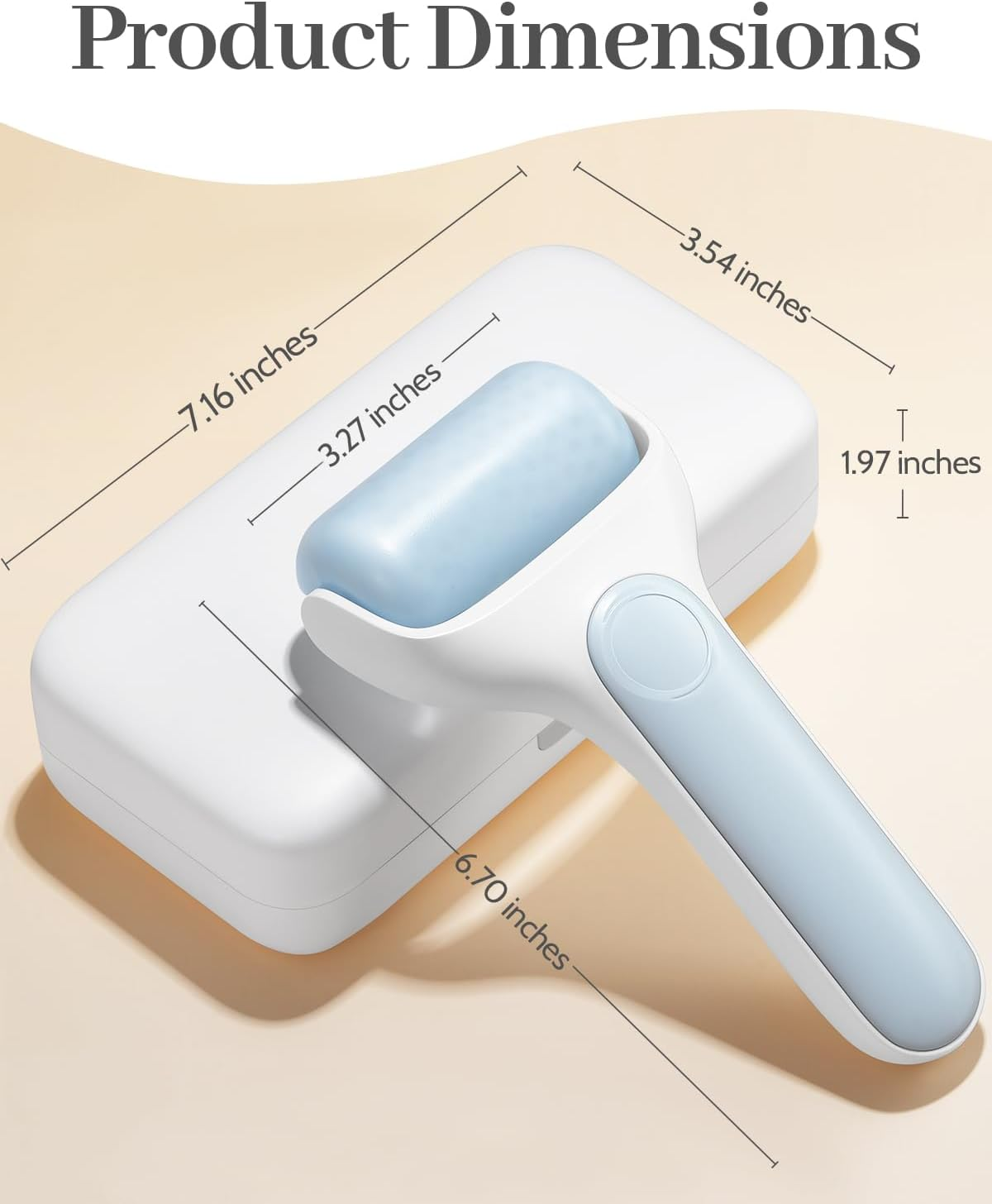 MORGLES Ice Roller for Face, Premium Facial Roller for Puffiness, Dark Circles and Lymphatic Drainage, Face Massager for Women Self Care with Carry Case image number 1