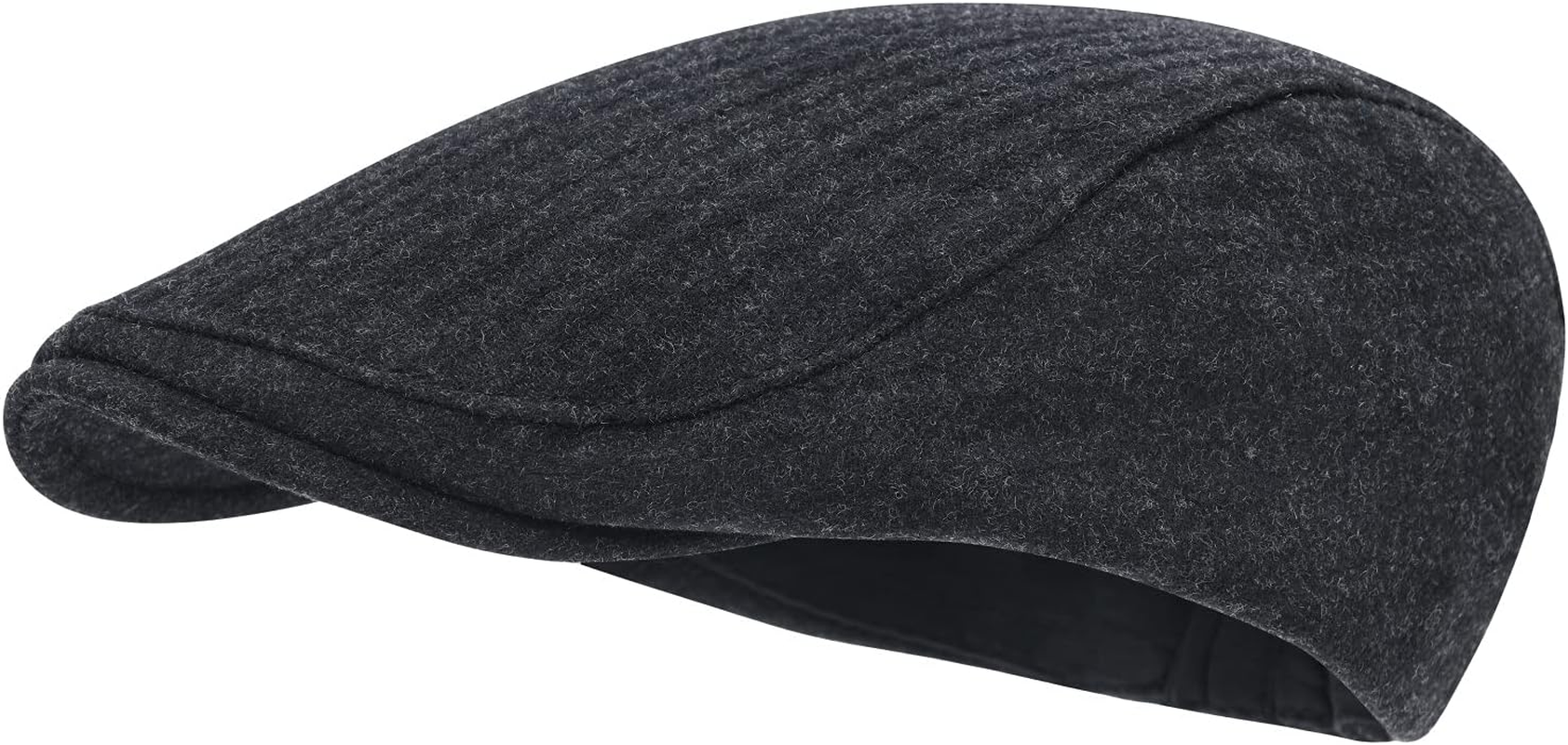 STARANCE Men'S Flat Cap Wool Tweed Driving Cap Irish Newsboy Hat