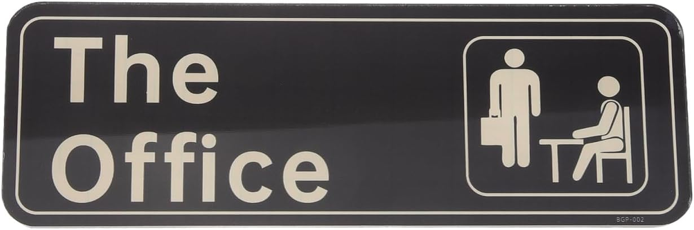 OHPHCALL Acrylic the Office Sign Official Self Adhesive Office Sign for Door or Wall for Your Home Business 23Cm image number 4