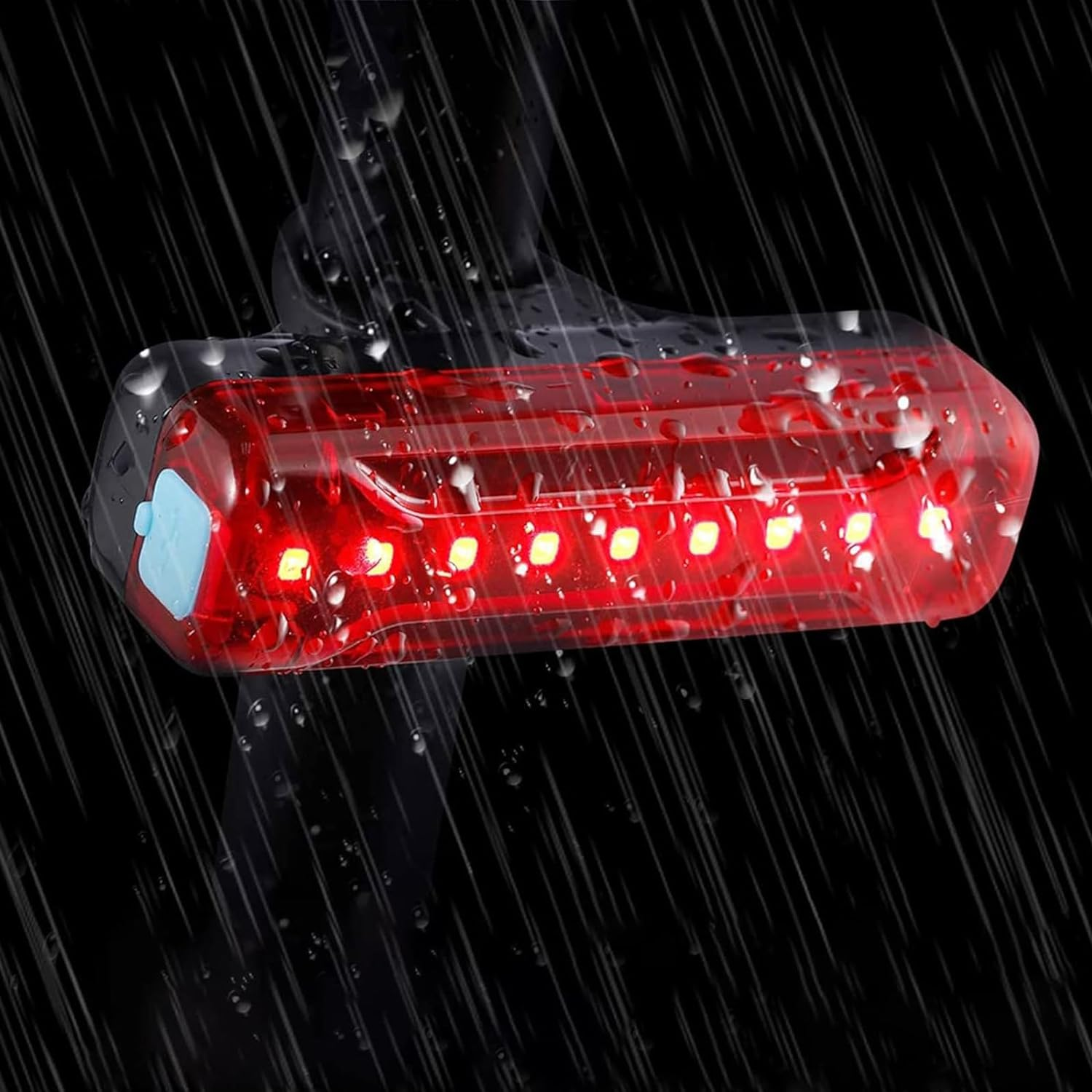 Bike Lights ，Front Back Rechargeable USB-C Led Rechargeable Bike Lights， 4 Modes, Smart Sensor Headlights, Bike Tail Lights, Waterproof IP65, Suitable for Road/Mountain Bikes image number 2