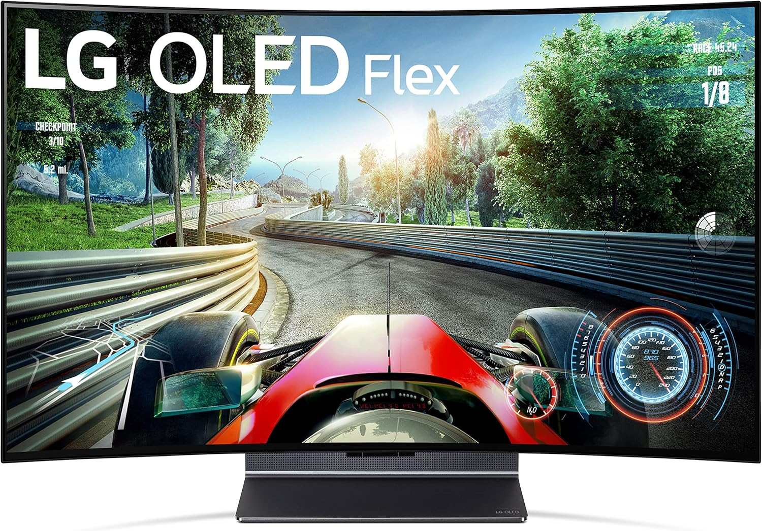 LG OLED Flex 42 Inch 4K Gaming TV image number 4