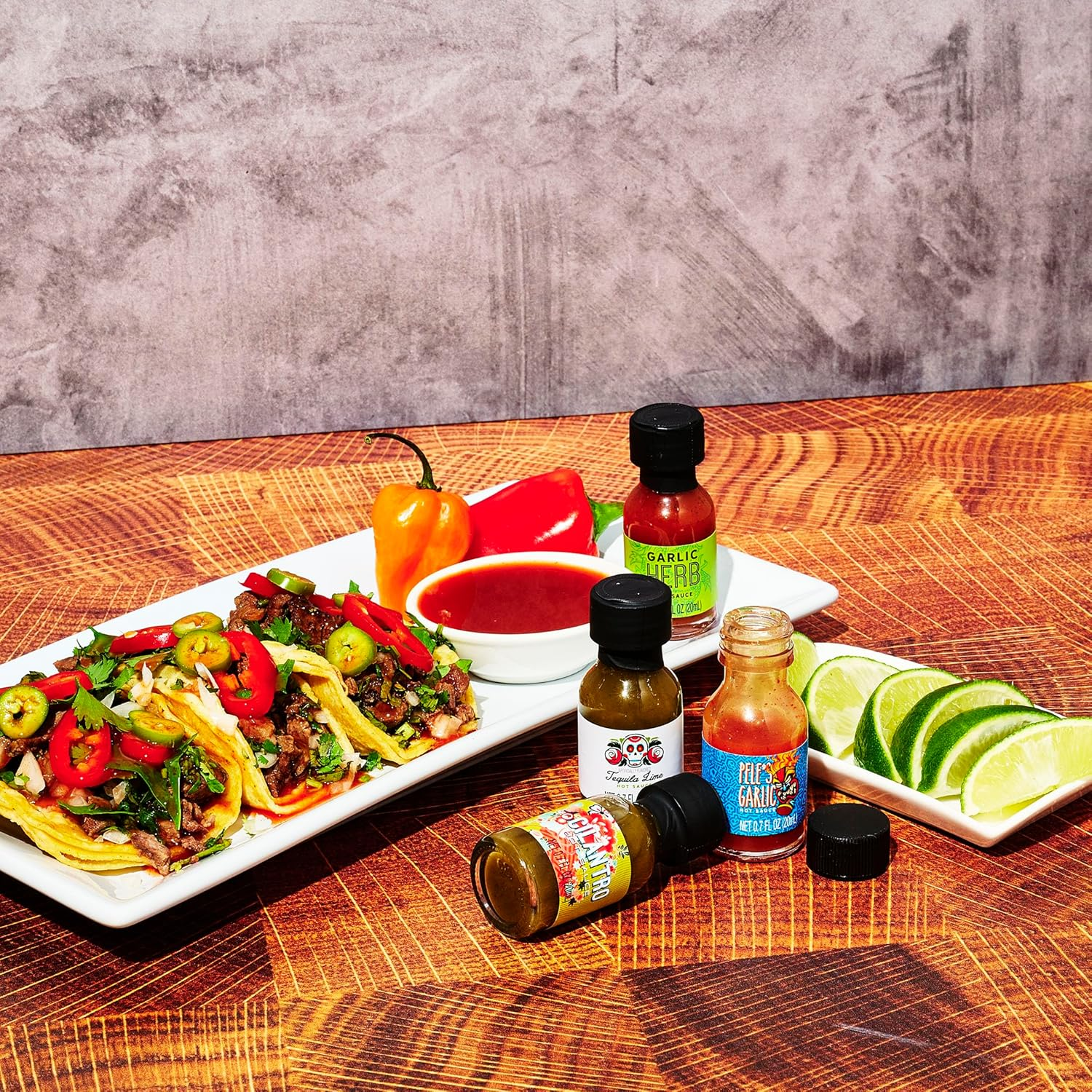 Thoughtfully Gourmet, Master Hot Sauce Collection Sampler Set, Flavors Include Garlic Herb, Apple Whiskey and More, Hot Sauce Gift Set of 30 image number 4