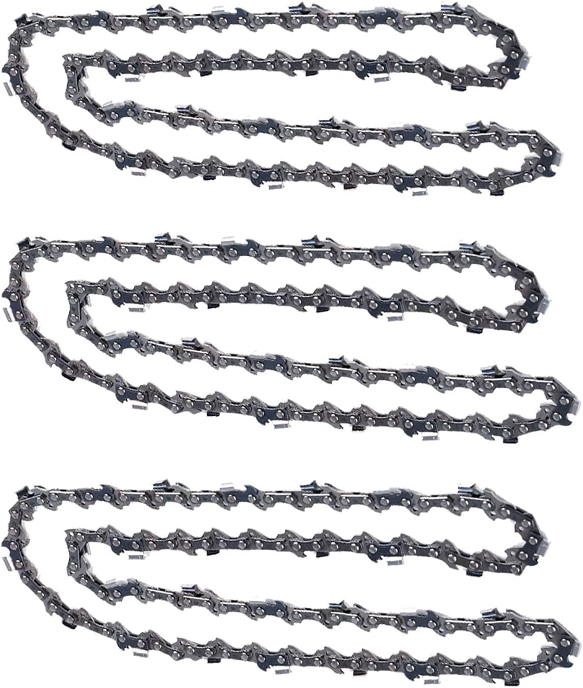 3-Pack 12'' Chainsaw Chain Suitable for MAKITA CORDLESS 2X18V 36V Chainsaw DUC302 DUC302Z