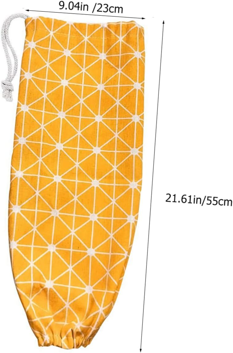 Holibanna Wall Hanging Storage Bag Waste Bag Holder for Kitchen Fridge Organisation Organizers Decorative image number 3