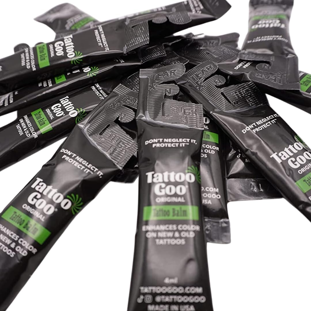 Tattoo Goo Tattoo Aftercare Ointment - 50 Pillow PACKS image number 2