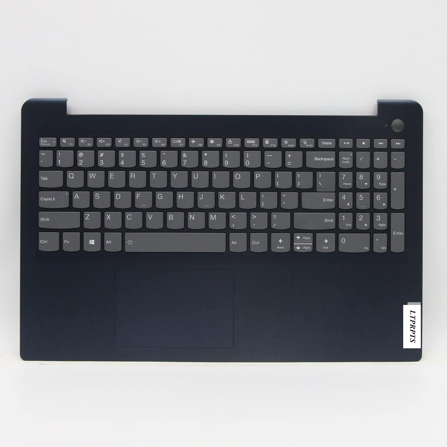 LTPRPTS Replacement Laptop Upper Case Palmrest Backlit Keyboard Touchpad Assembly Part for Lenovo Ideapad 3-15ITL6 15ALC6 5CB1B62097 Blue image number 3