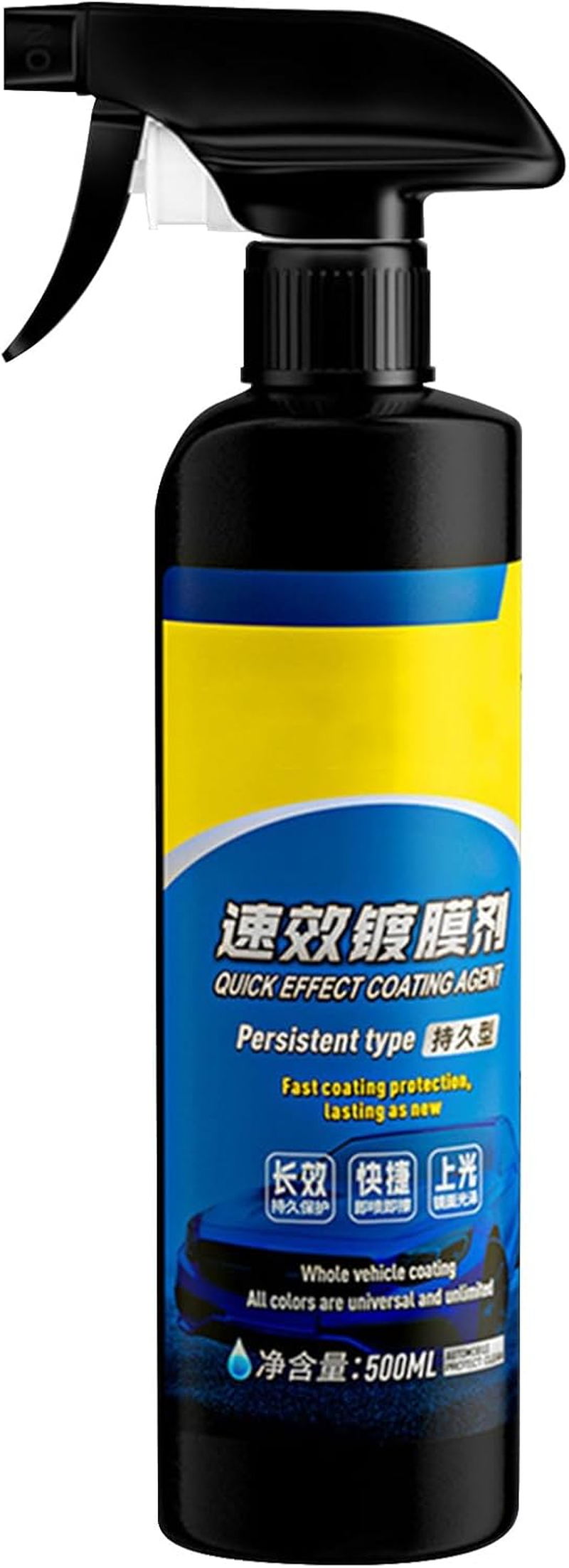Car Coating Agent,Automotive Coating Protectant - Vehicle Paint Shine Solution for Garage Trucks Rvs Motorcycle Sedans Car Detailers Auto Dealerships Maintenance Managers image number 2