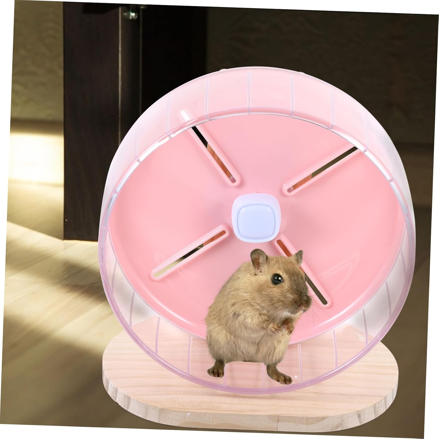 Super Silent Hamster Wheel Chinchilla Exercise Wheel Small Pet Cage Accessory Decorative Hedgehog