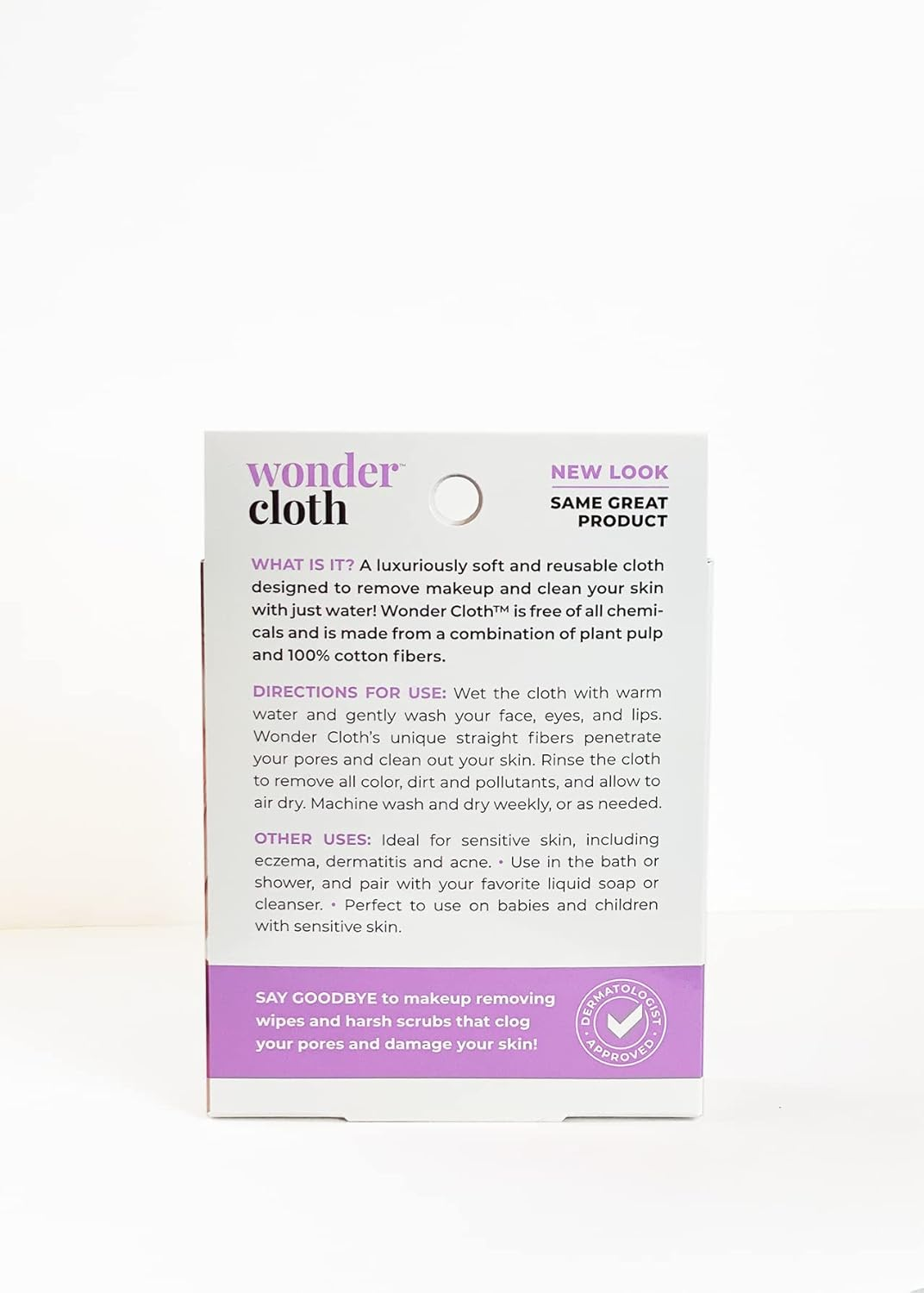 Wonder Cloth Make-Up Remover - Facial Cleansing Cloths - 1 Count image number 2