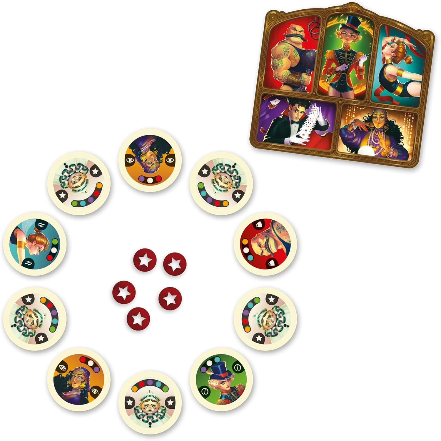 IELLO Flip Circus Card Game image number 4