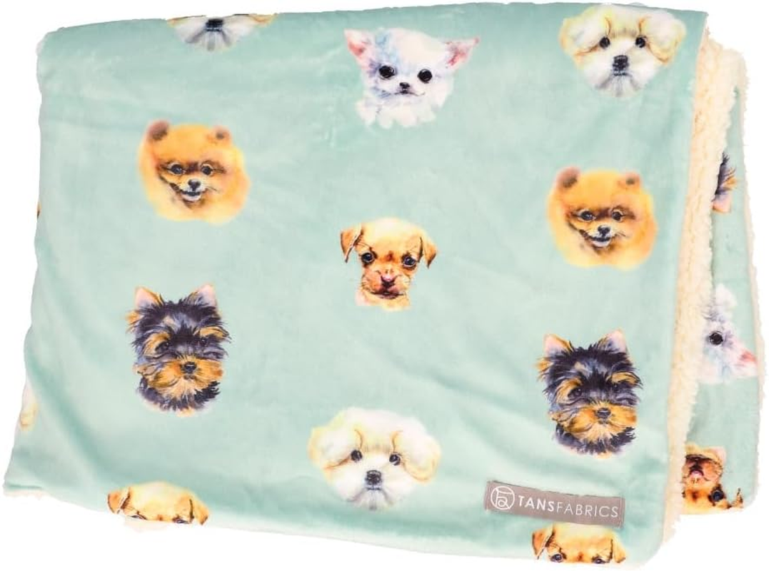 Key Stone Flannel Boa Blanket Market Funny Cat image number 2